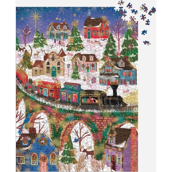 Galison Puslespil Puslespil - Twinkletown Express i multi twinkletown, 2