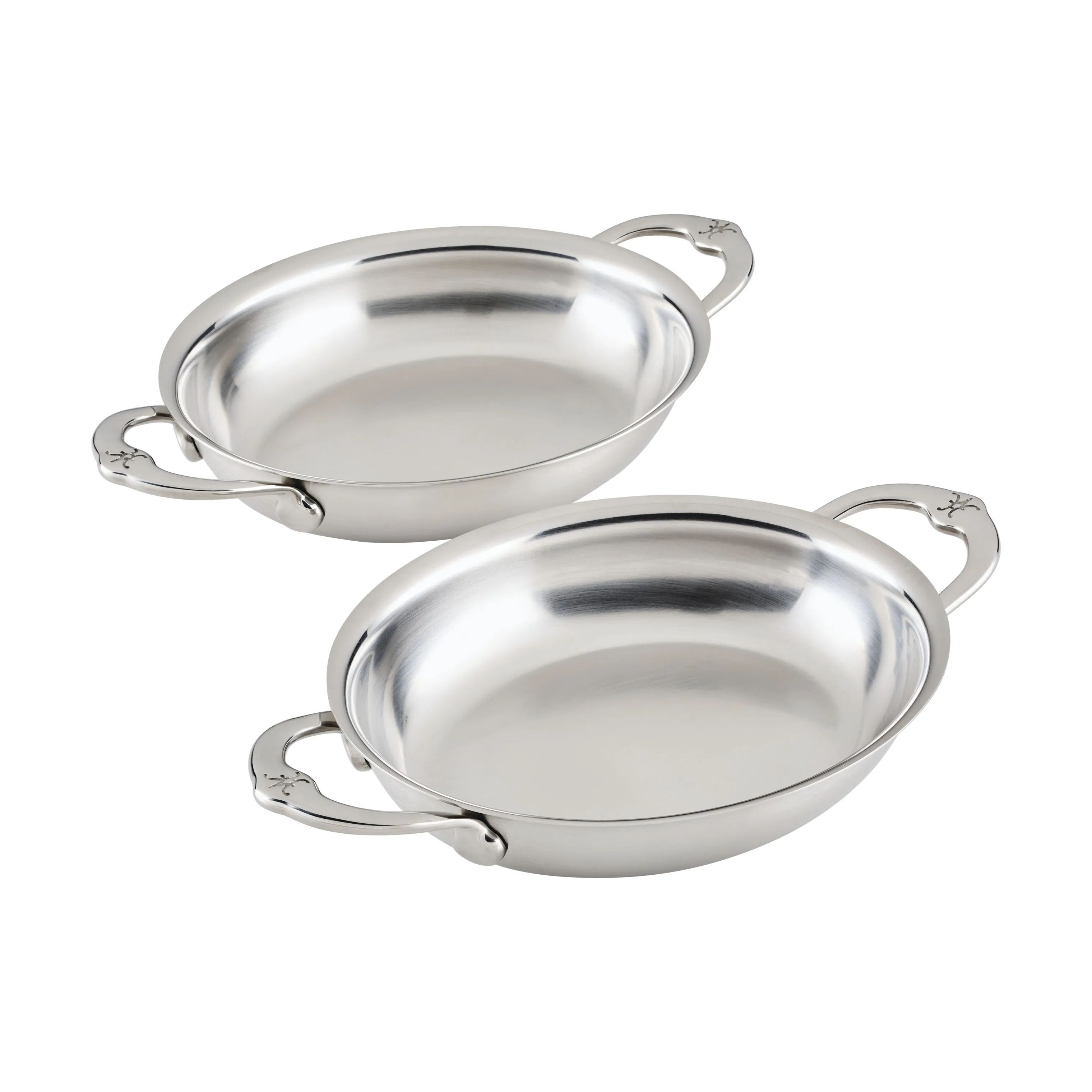 Hestan Ovnfaste fade Provisions Fad - 2 stk. i Rustfrit Stål, 1