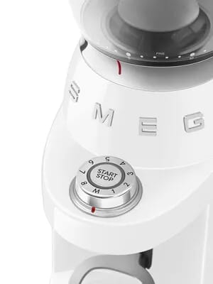 Smeg Kaffekværne 50's style Kaffekværn i Hvid, 2