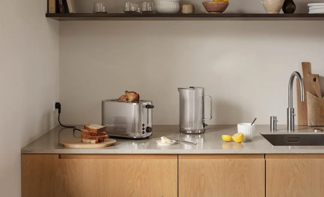 Georg Jensen Elkedler Bernadotte Elkedel i Rustfrit stål, 2