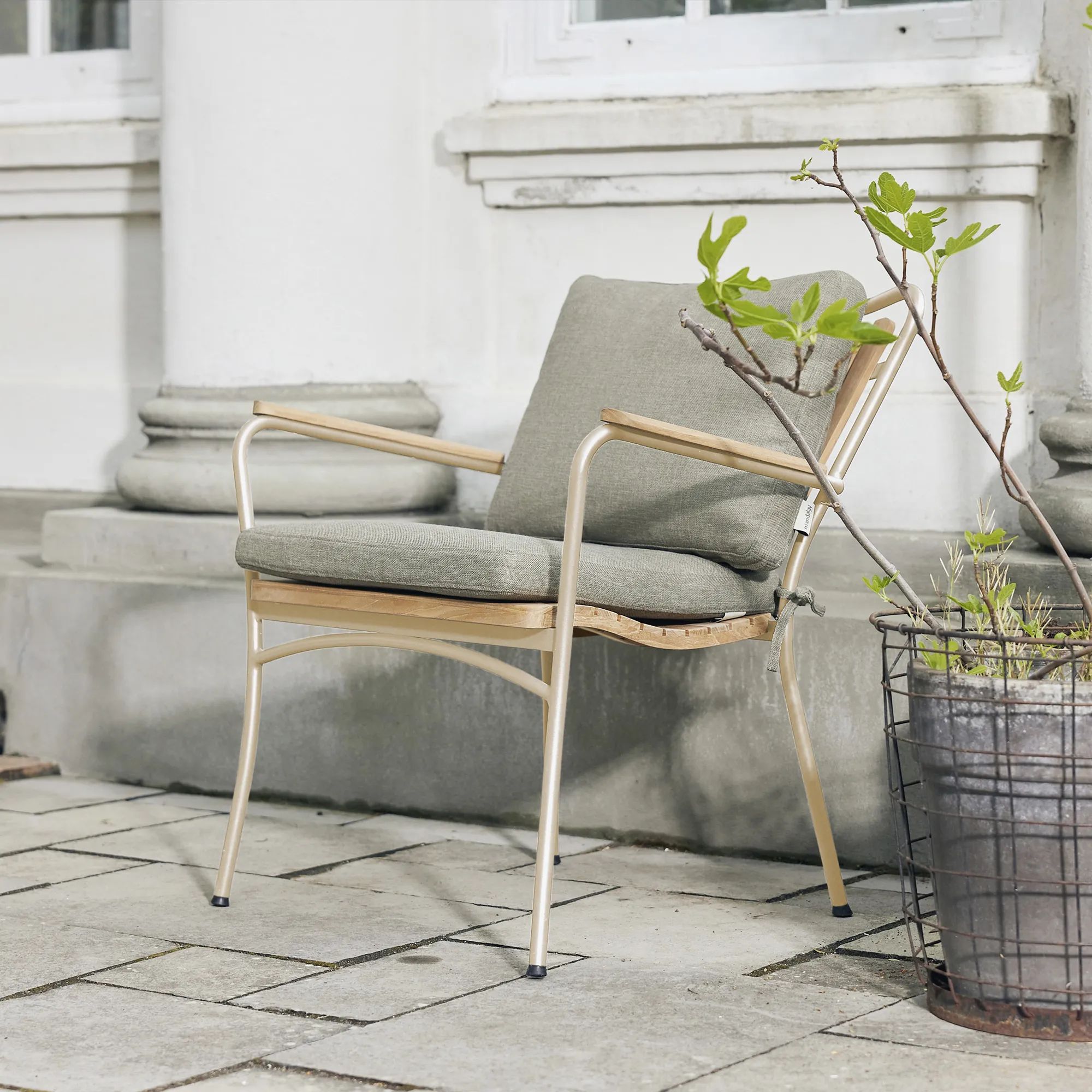 Mandalay Loungestole Marguerit Loungestol i taupe, 2
