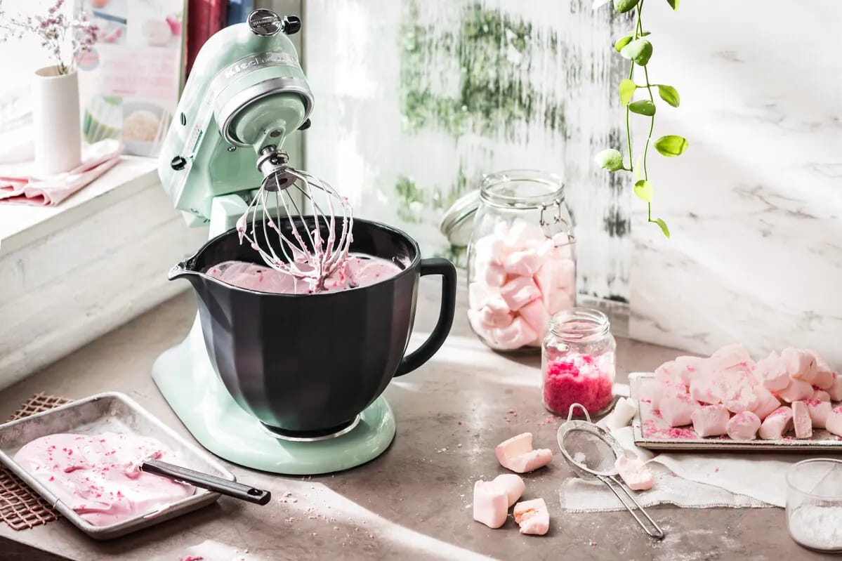 KitchenAid Tilbehør til røremaskiner Artisan Røreskål i sort keramik, 2
