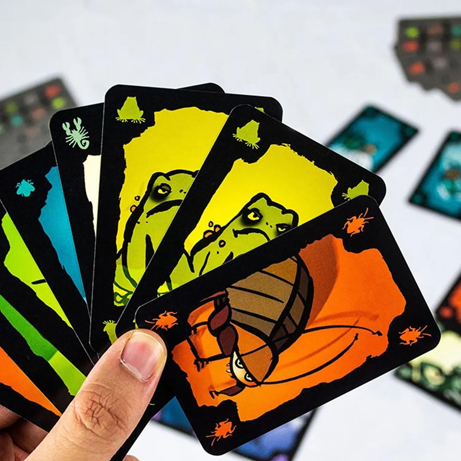 Spilbræt Spil Kortspil - Cockroach Poker i Multifarvet, 2