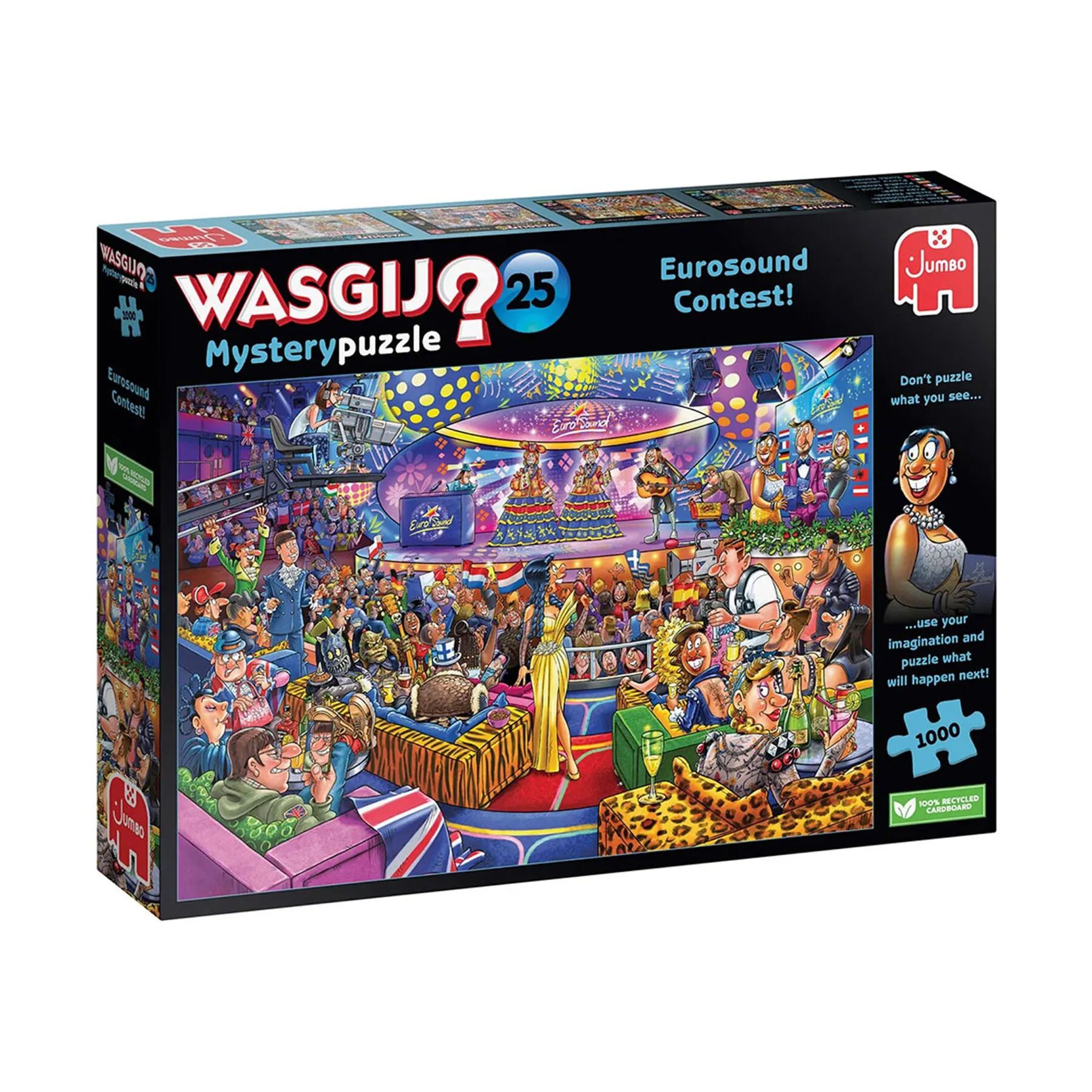 Spilbræt Puslespil Puzzle Wasgij Puslespil - Eurosound Contest i Eurosound Contest, 1