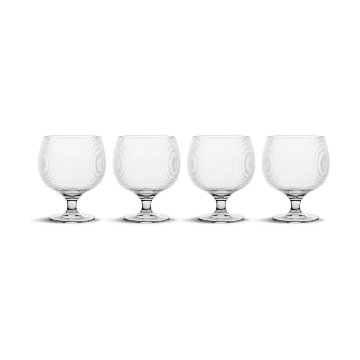 Sagaform Hvidvinsglas Billi Vandglas - 4 stk. i 4 stk., 1