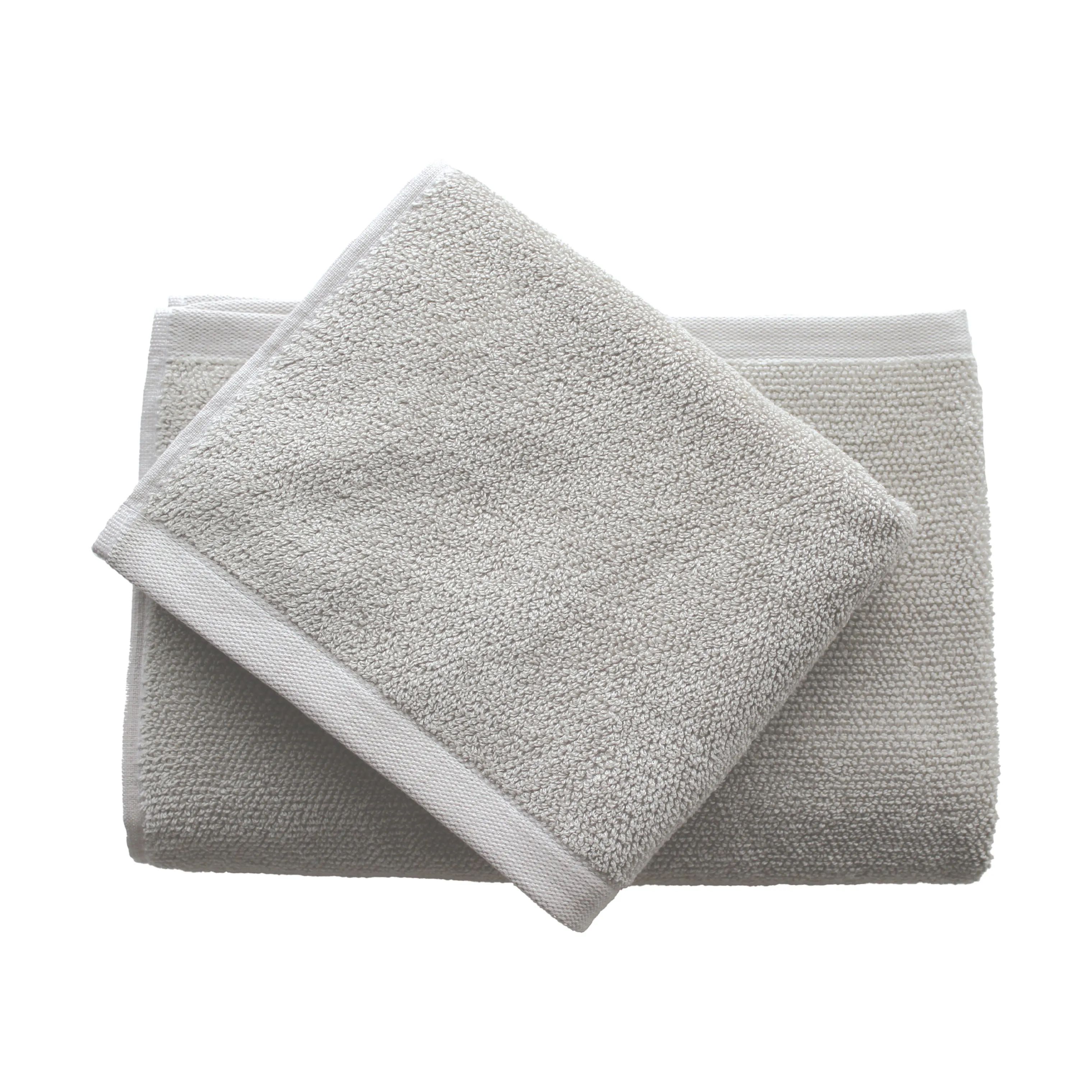 The Organic Company Håndklæder MILD Gavesæt - 2 dele i Beige, 140 cm, 1