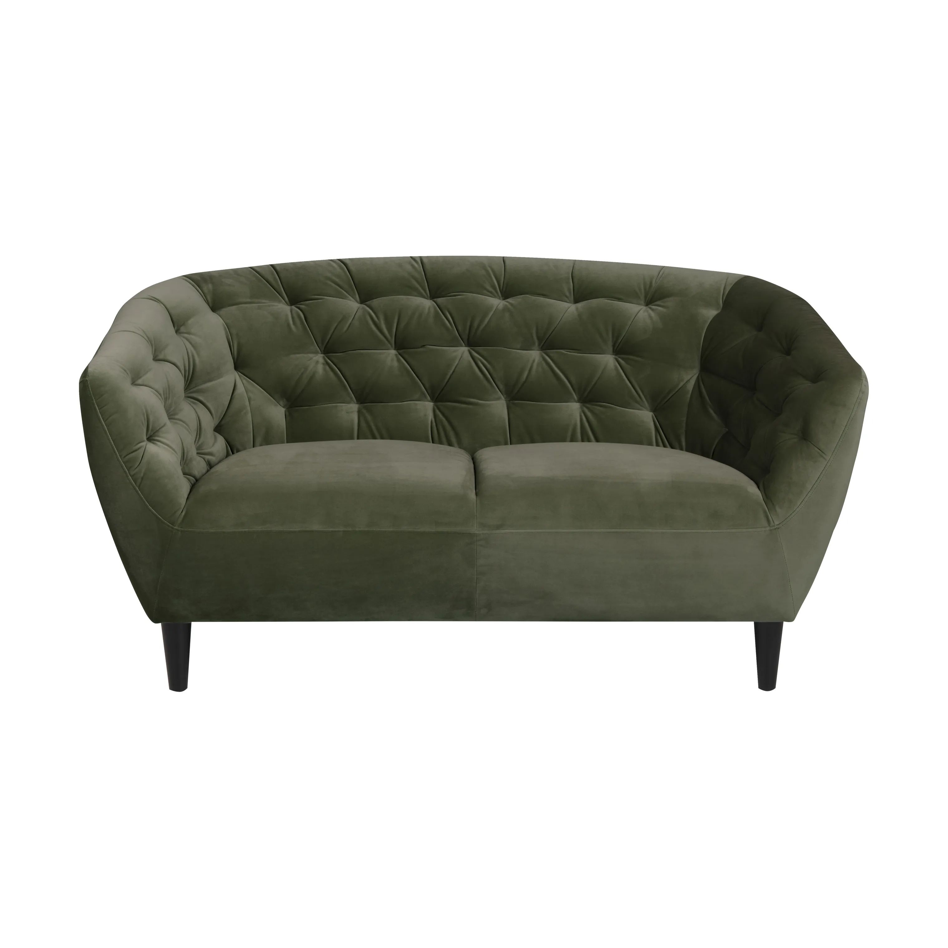 CASA Living Sofaer Ria Sofa i Grøn, 150 cm, 1
