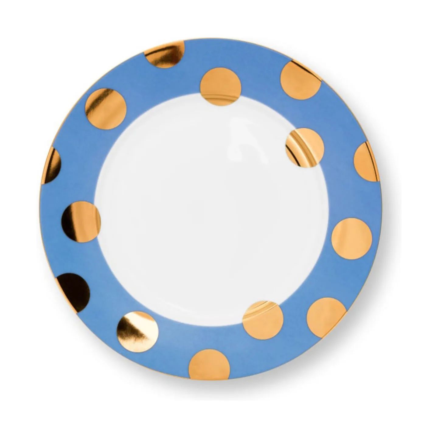 PIP Studio Middagstallerkener Dot Delight Tallerken - 2 stk. i Lyseblå, 23 cm, 4