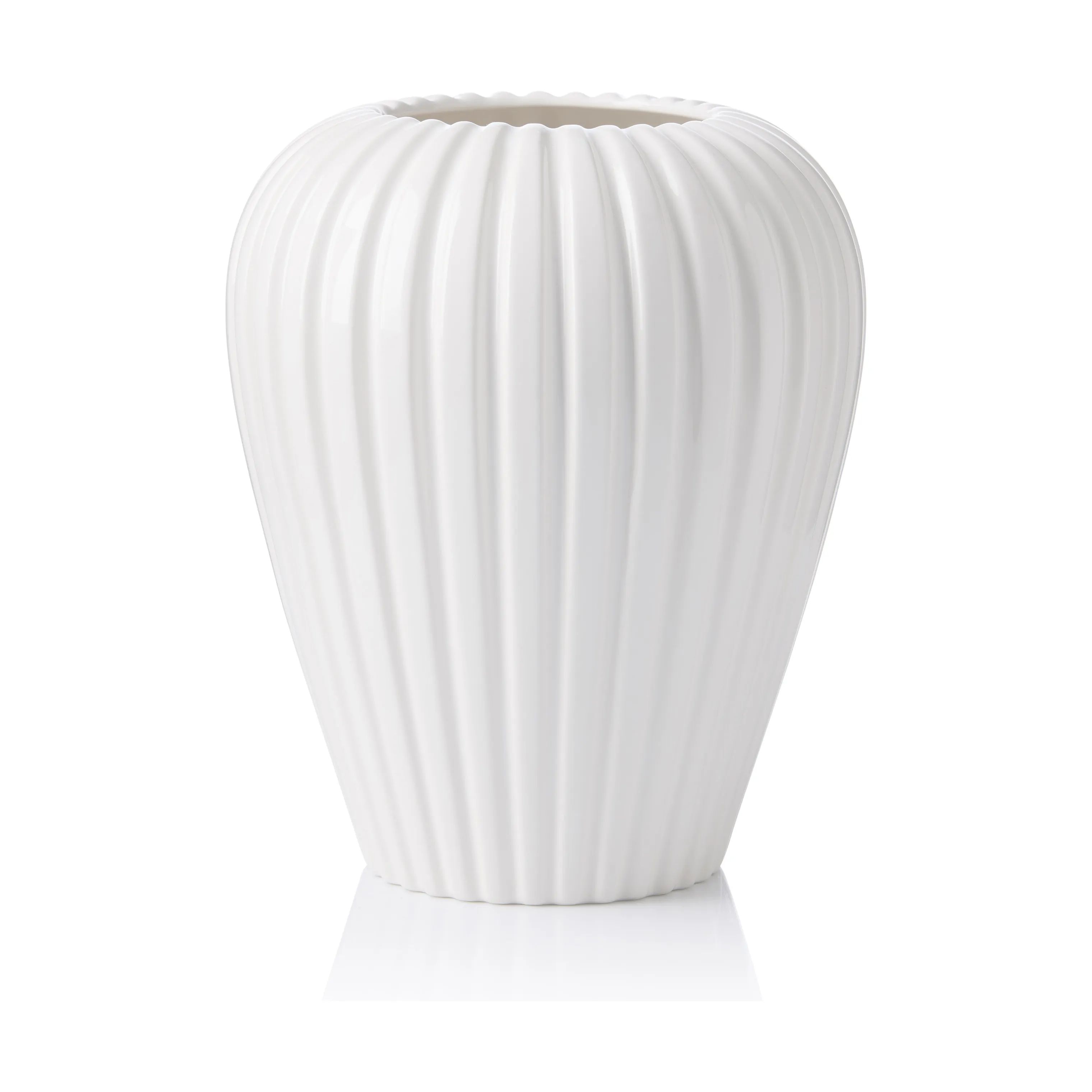 erik bagger a/s Vaser Eslau Lilje Vase i hvid, 25 cm, 1