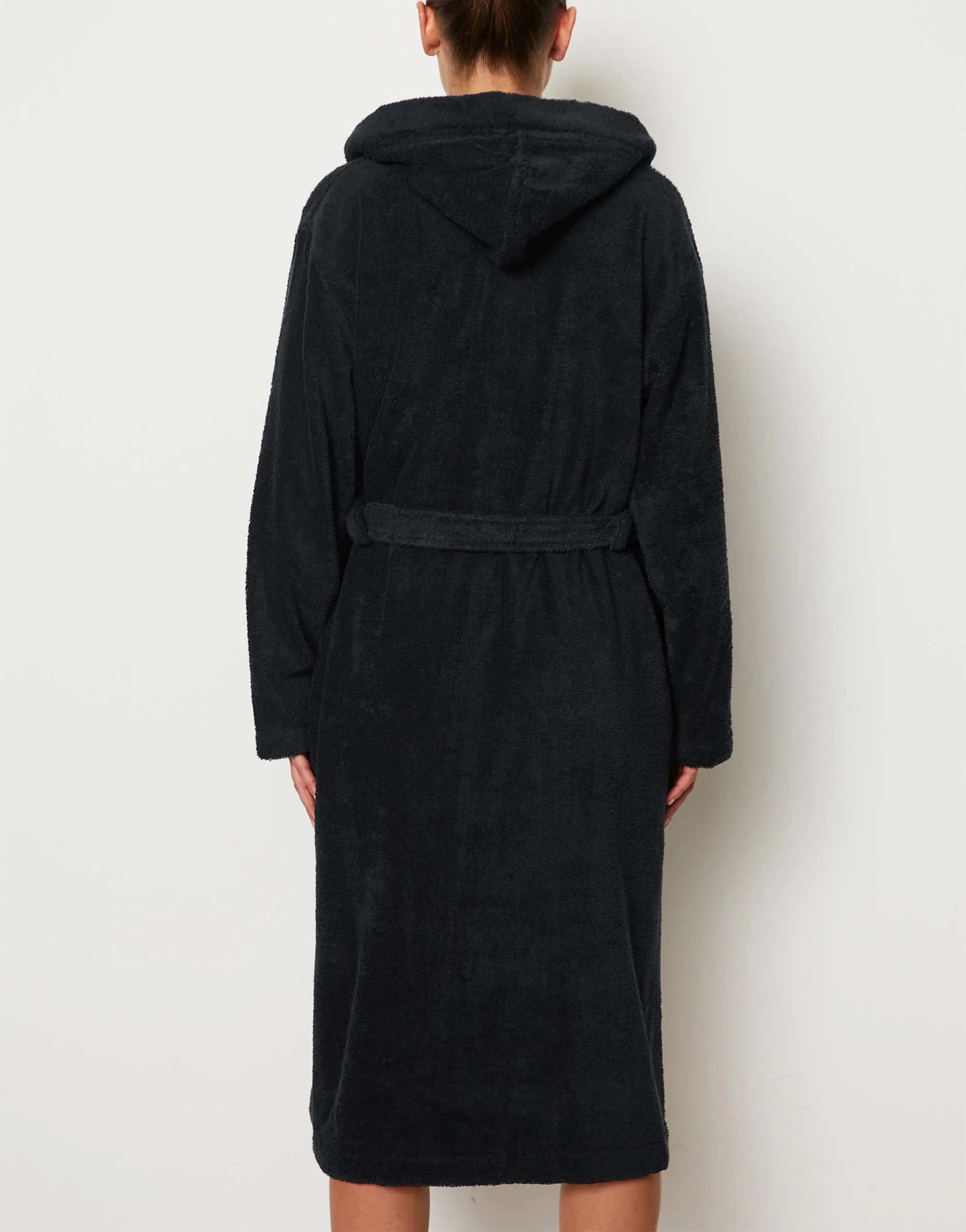 Marc O'Polo Morgenkåber Timeless Damebadekåbe i Dark navy, Str. XXL, 4
