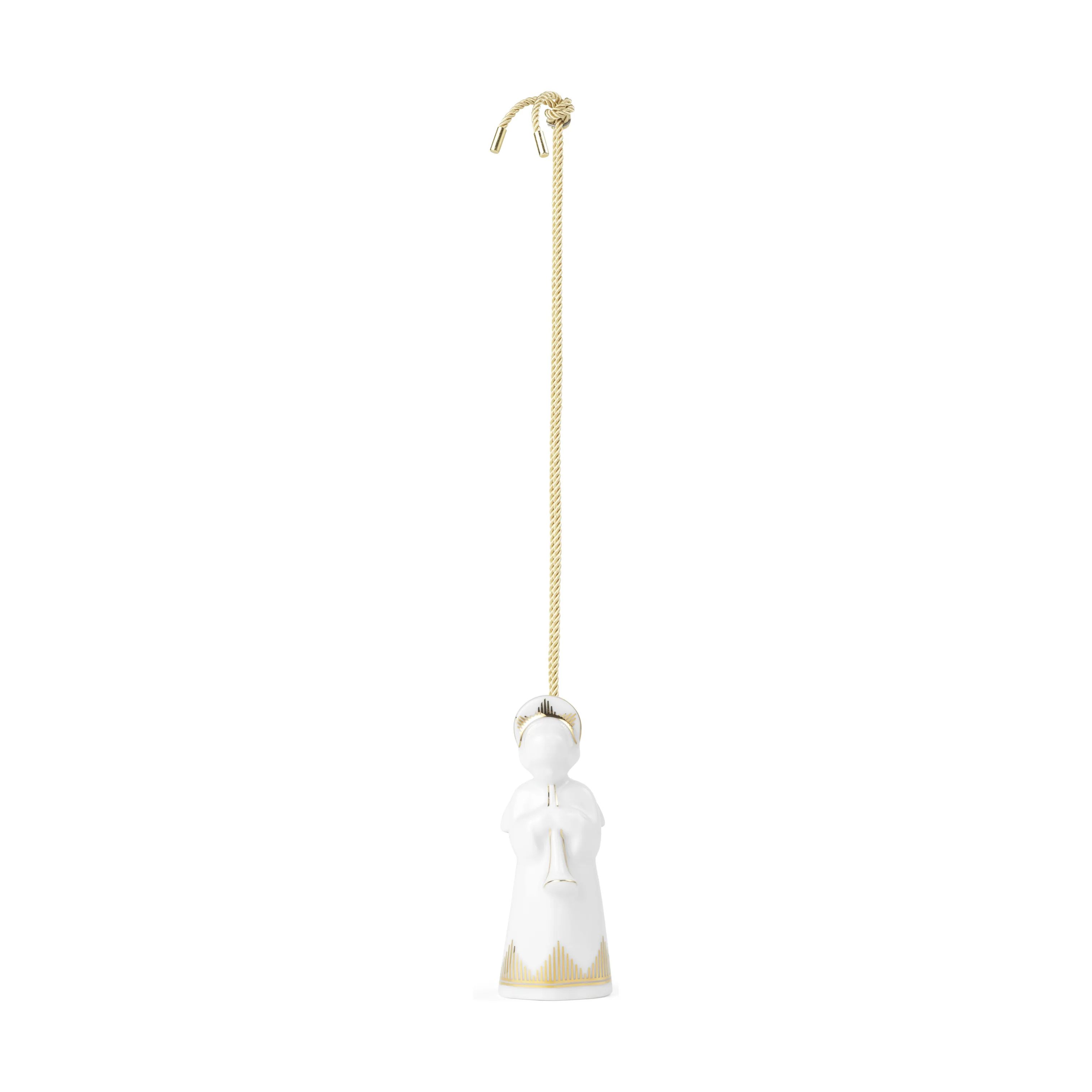 Royal Copenhagen Juleophæng RC engle Juleengel m. Trompet 2026 i Hvid, 1