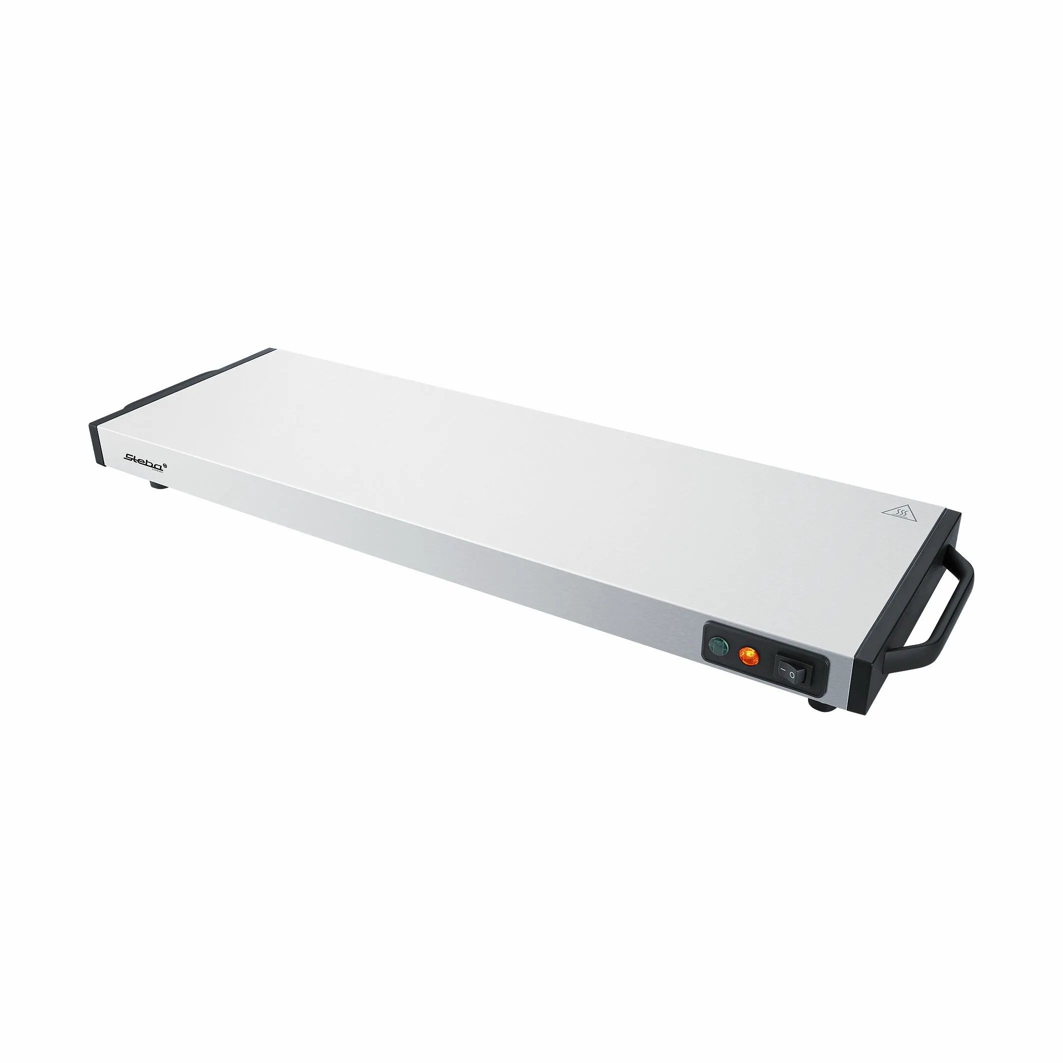 Steba Kogeplader Varmholdeplade STWP120 i Rustfri Stål/Sort, B68 x L21,5, 1