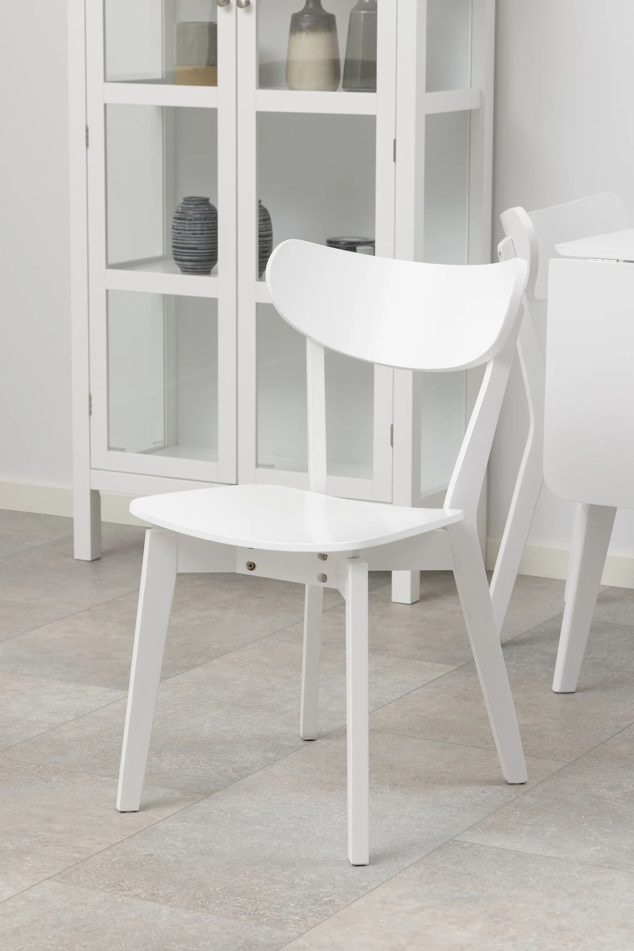 CASA Living Spisebordsstole Roxby Spisebordsstol - 2 stk. i Hvid, 3
