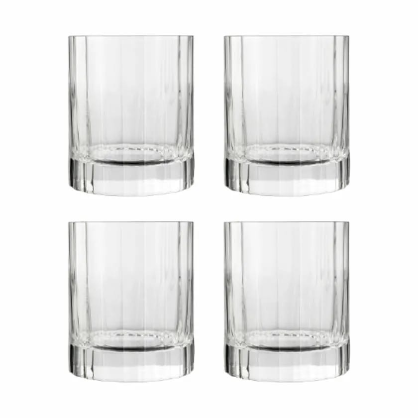 Luigi Bormioli Lowball glas Bach Whiskyglas - 4 stk. i Klar, 33.5 cl, 1