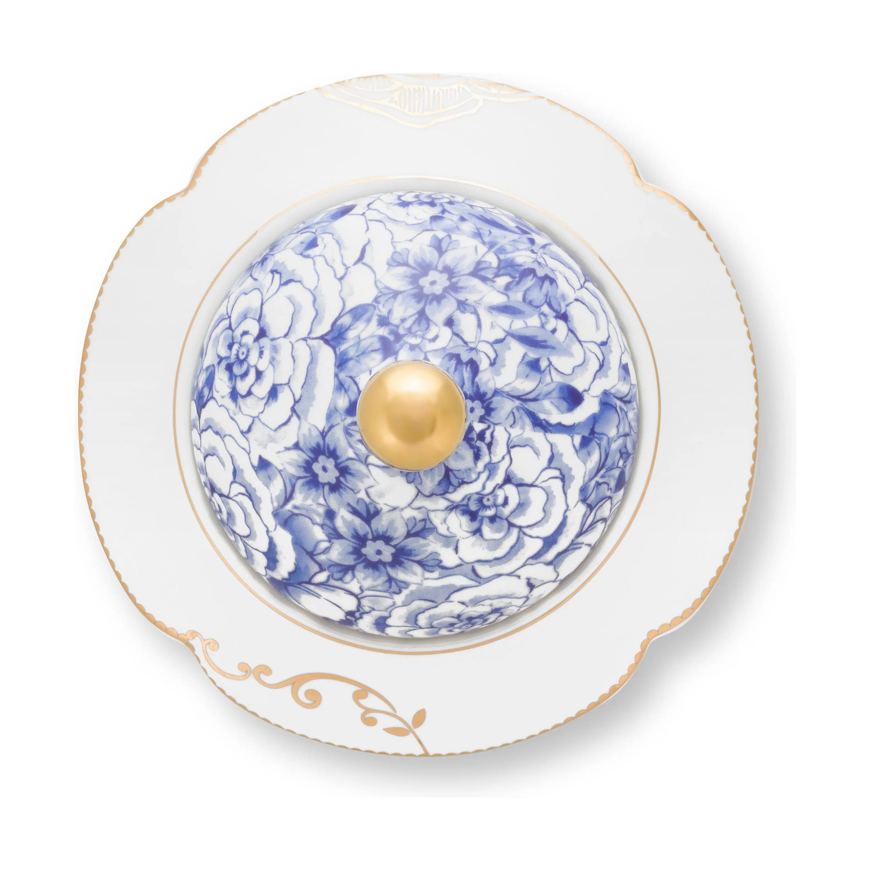 PIP Studio Krukker med låg Royal Winter White Royal White Krukke i white, 3