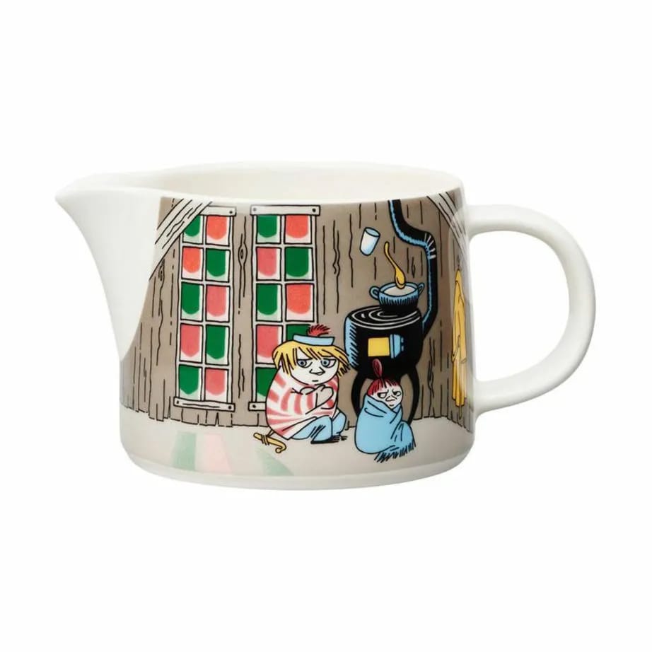 Moomin Arabia Serveringskander Moomin special Kande - Tusmørke i brun, 35 cl, 1
