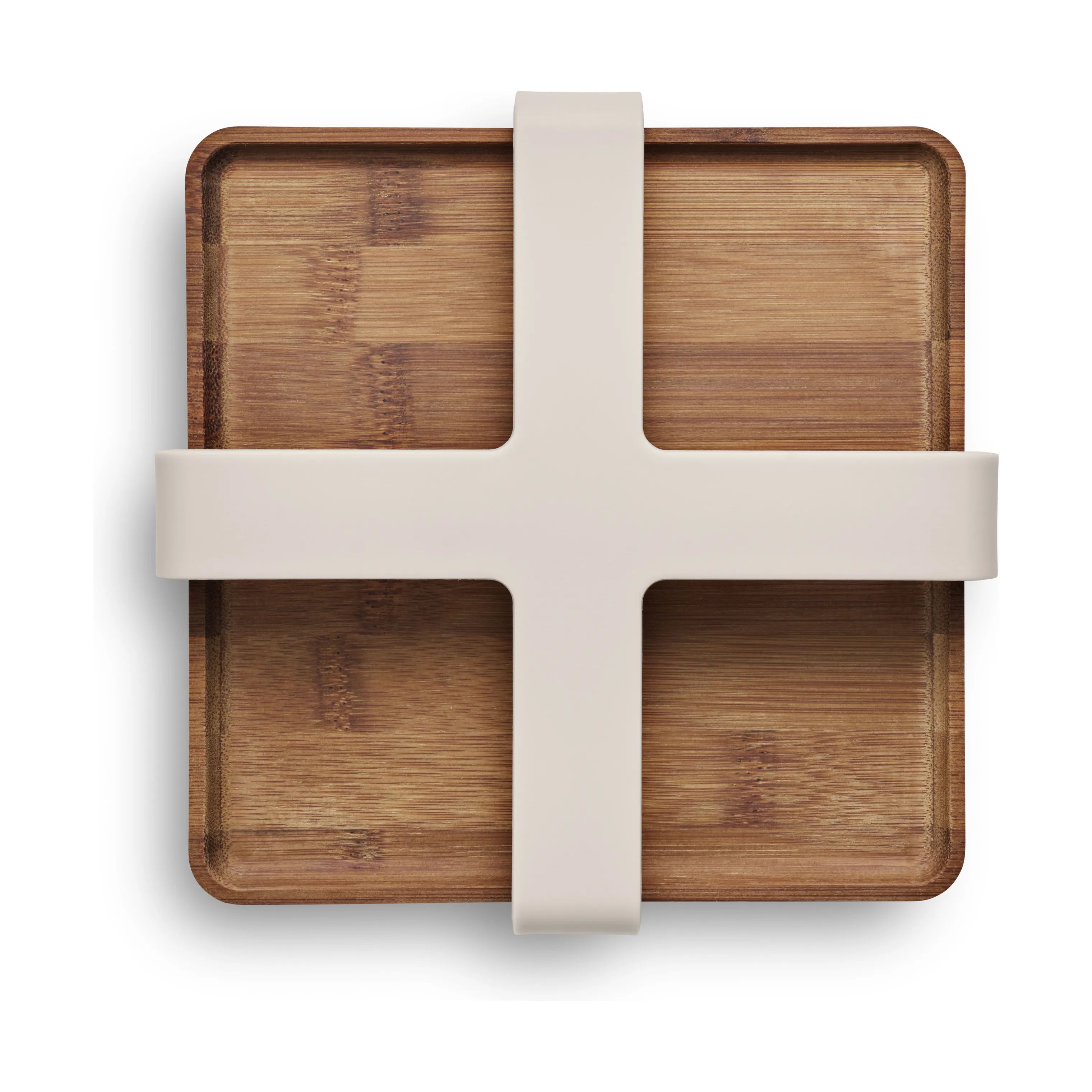 Eva Trio Servietringe og -holdere Nordic Kitchen Servietholder i Sand, 3