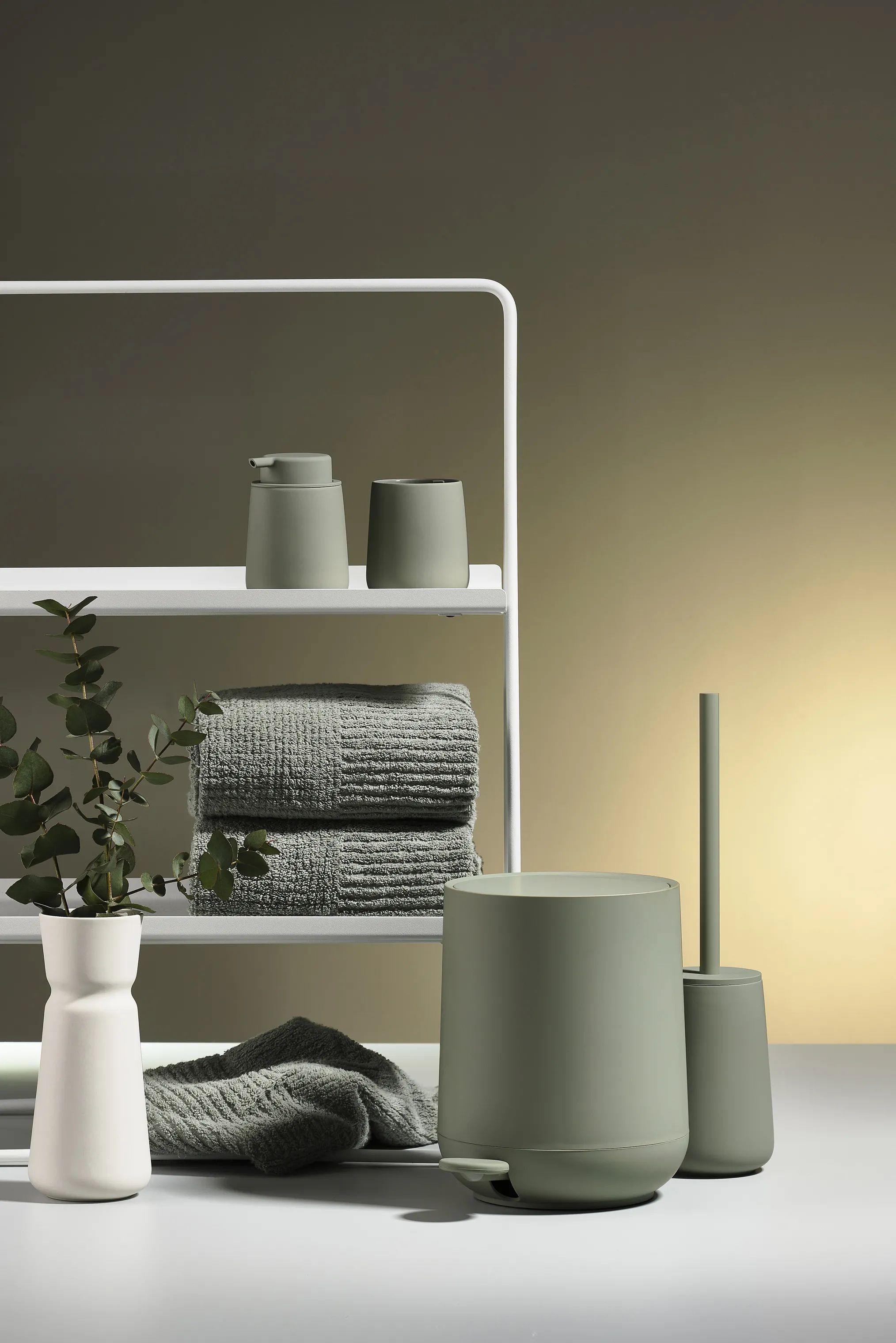 Zone Håndklæder Classic Håndklæde i Matcha green, B50 x L100 cm, 2