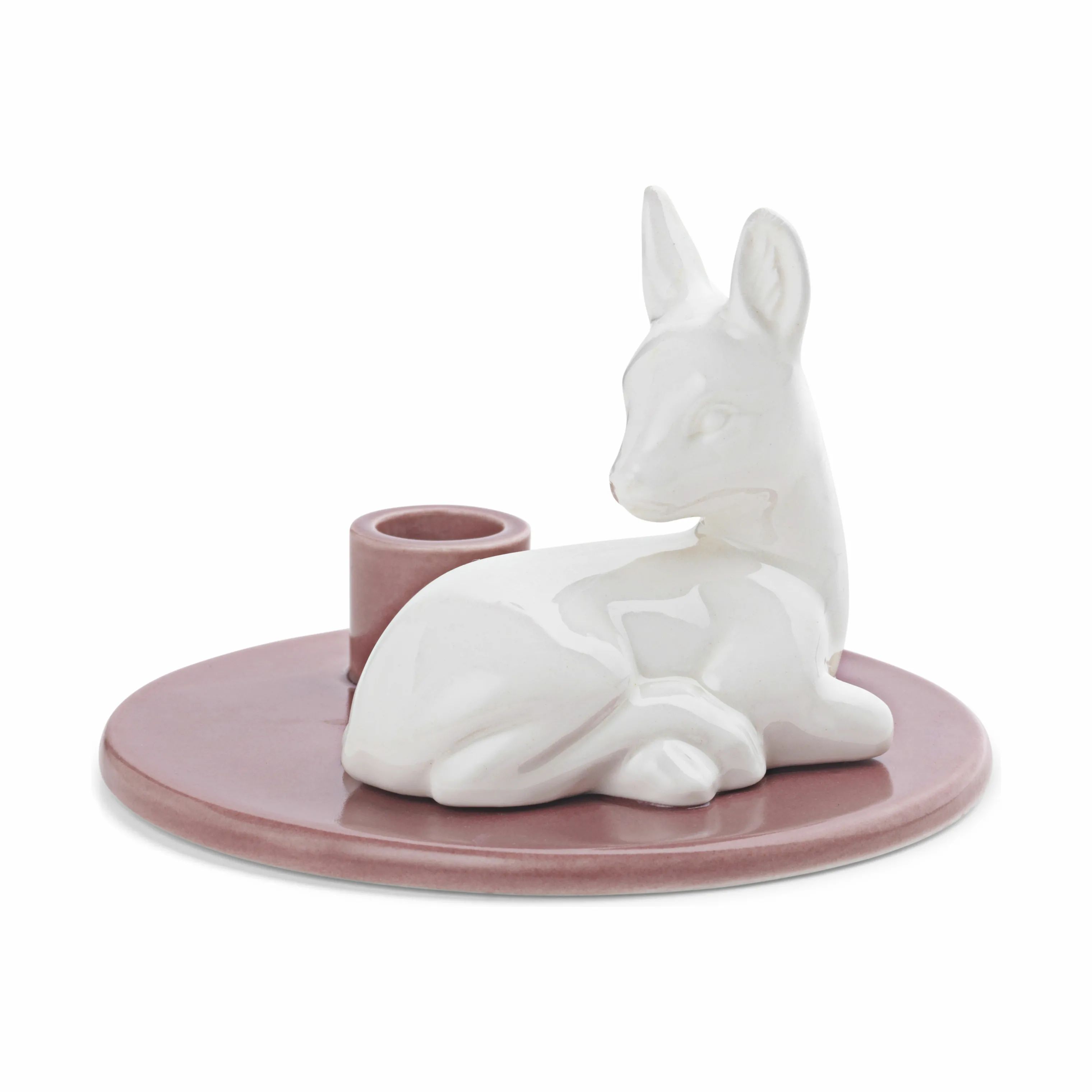 Dottir Kronelysestage Sweet Stories Fawn Lysestage i Dusty rose, 6,2 cm, 1