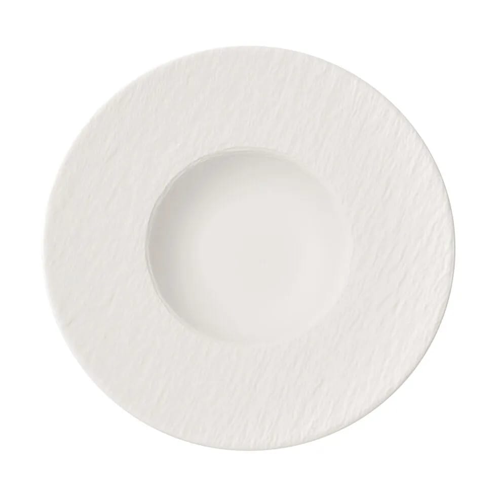 Villeroy & Boch Pastatallerkener Manufacture Rock blanc Pastatallerken i Mat hvid, 1
