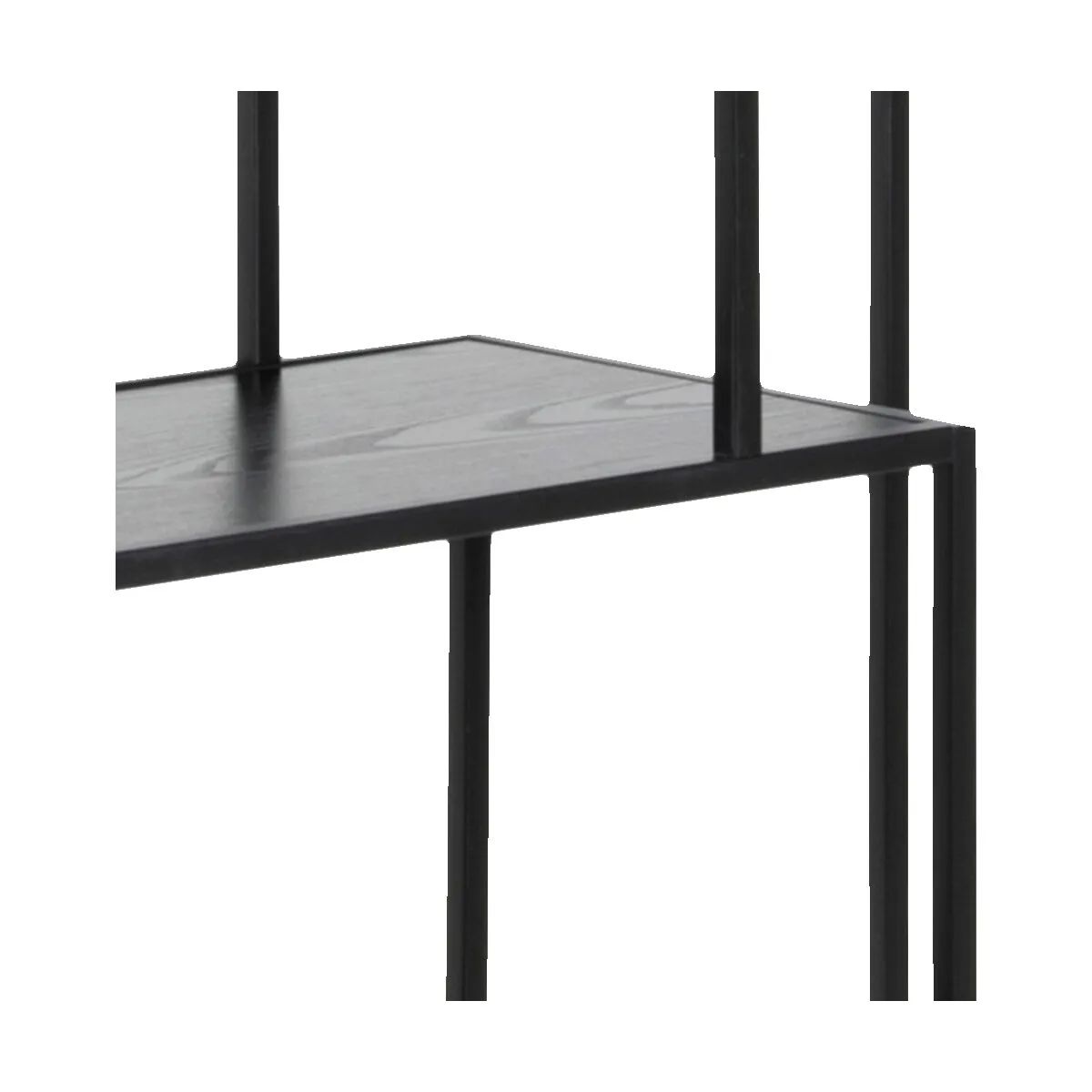 CASA Living Reoler og tilbehør Seaford Reol i Sort, 185 cm, 4