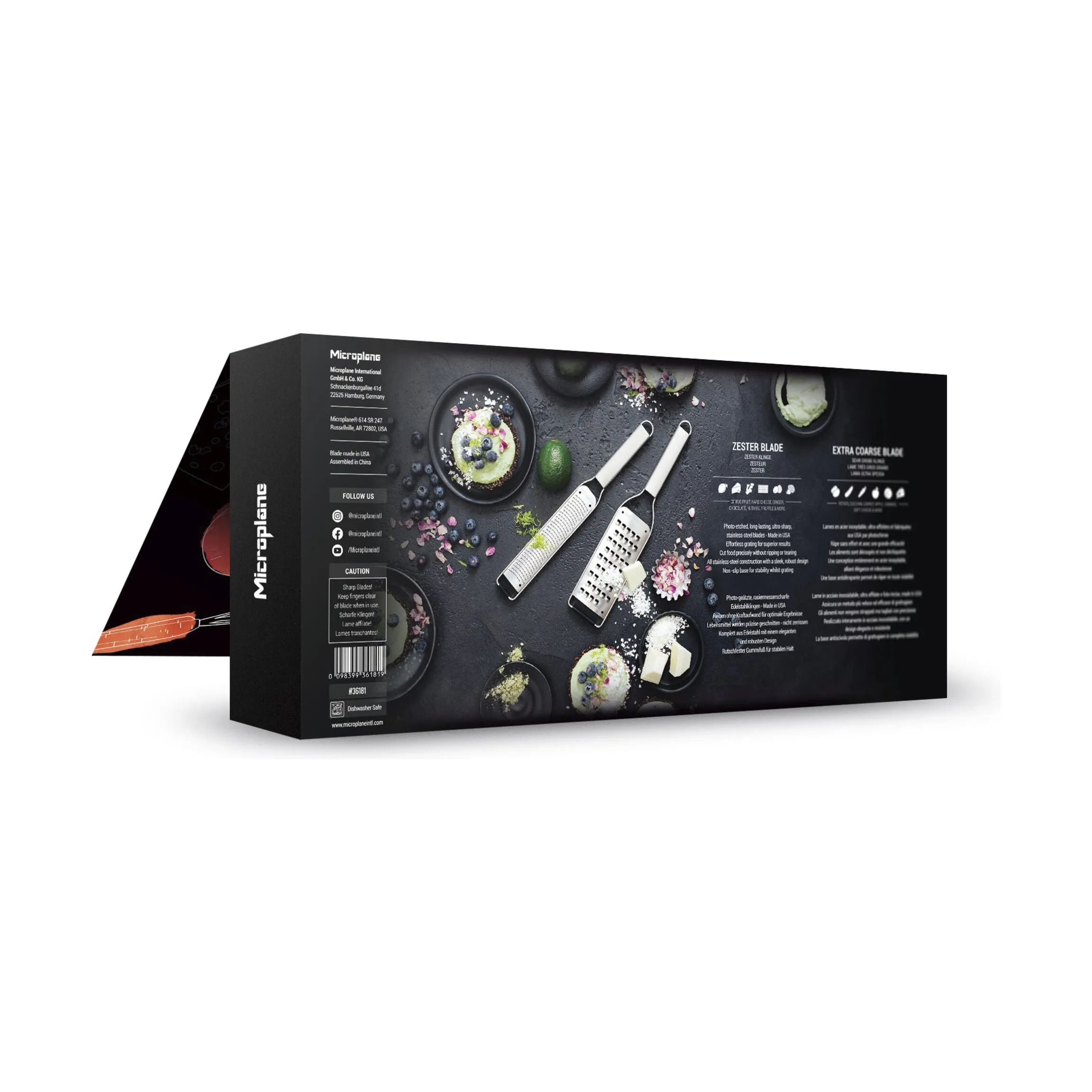 Microplane Rivejern Professional Rivejernsæt - 2 stk. i Stål, 8