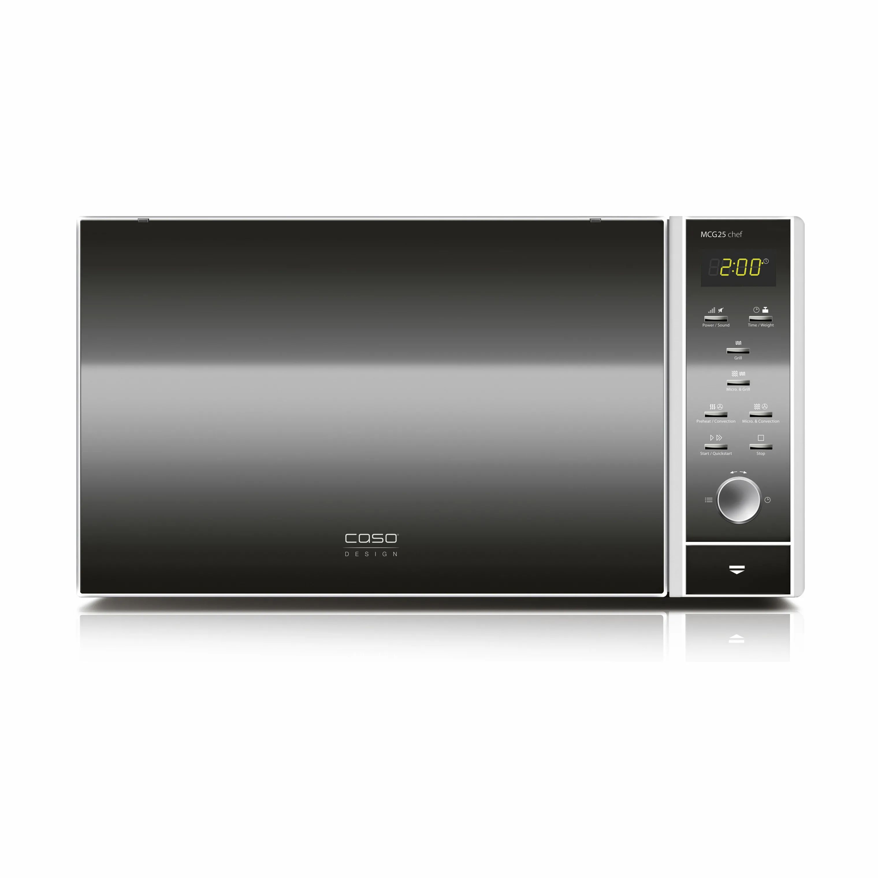 Caso Mikroovne Mikroovn CS3350 i Sort/Sølv, 1