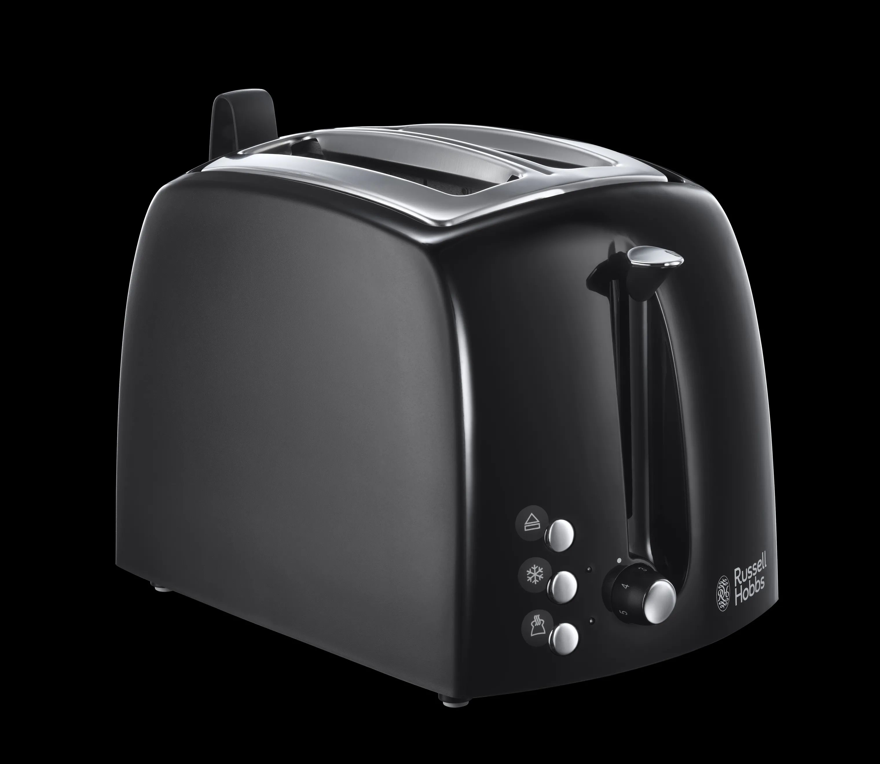 Russell Hobbs Brødristere Textures Plus+ Textures Plus Brødrister i Sort, 3
