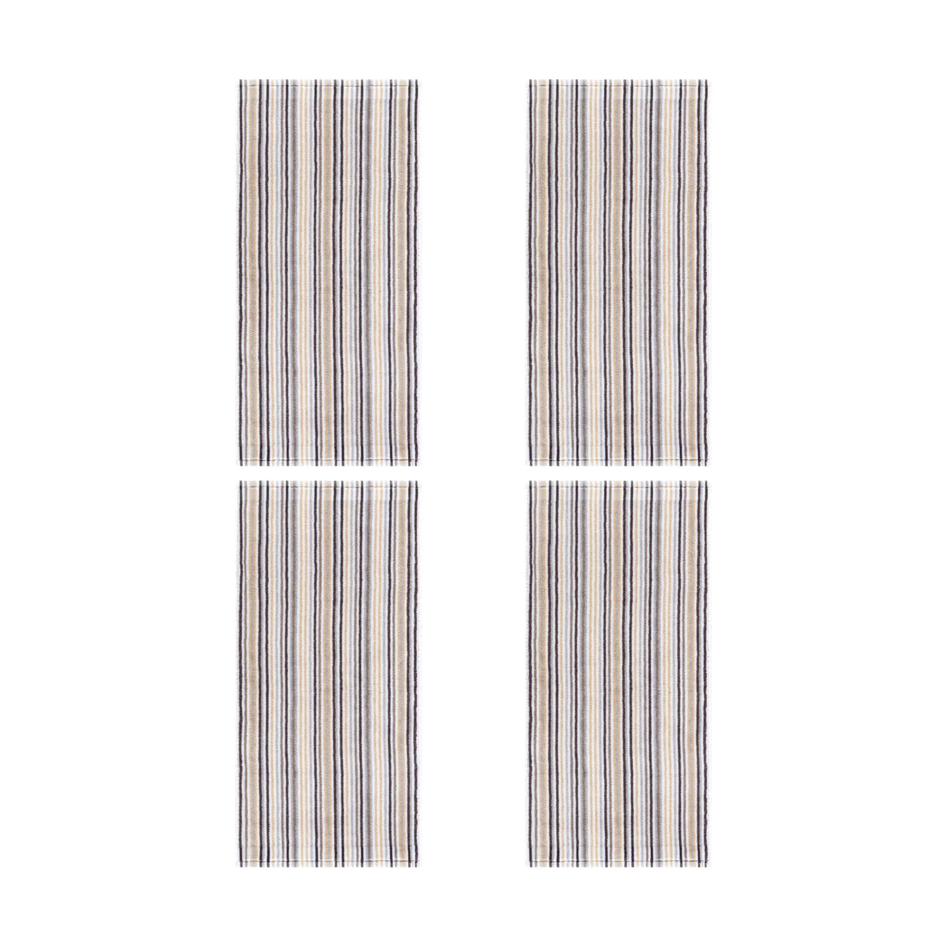 Egeria Håndklæder Stripes Håndklæde - 4 stk. i grey, 1