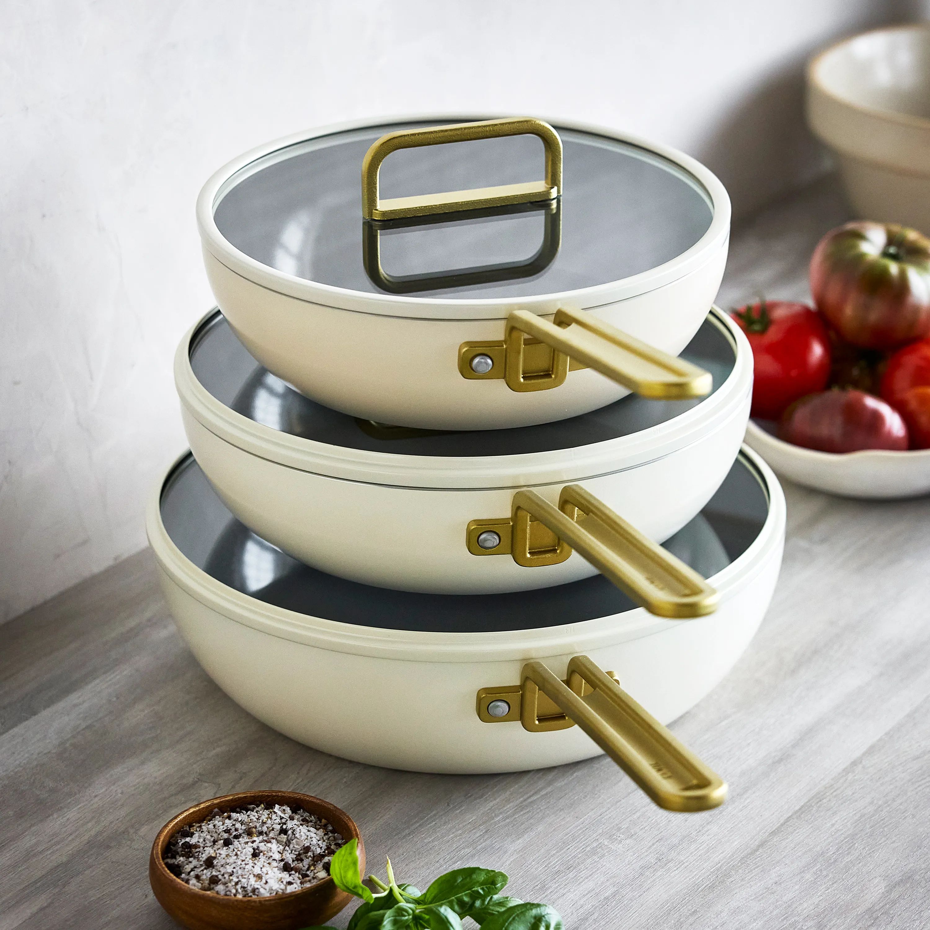 Greenpan Stegepander Tucci Stegepande i Carrara White, 3