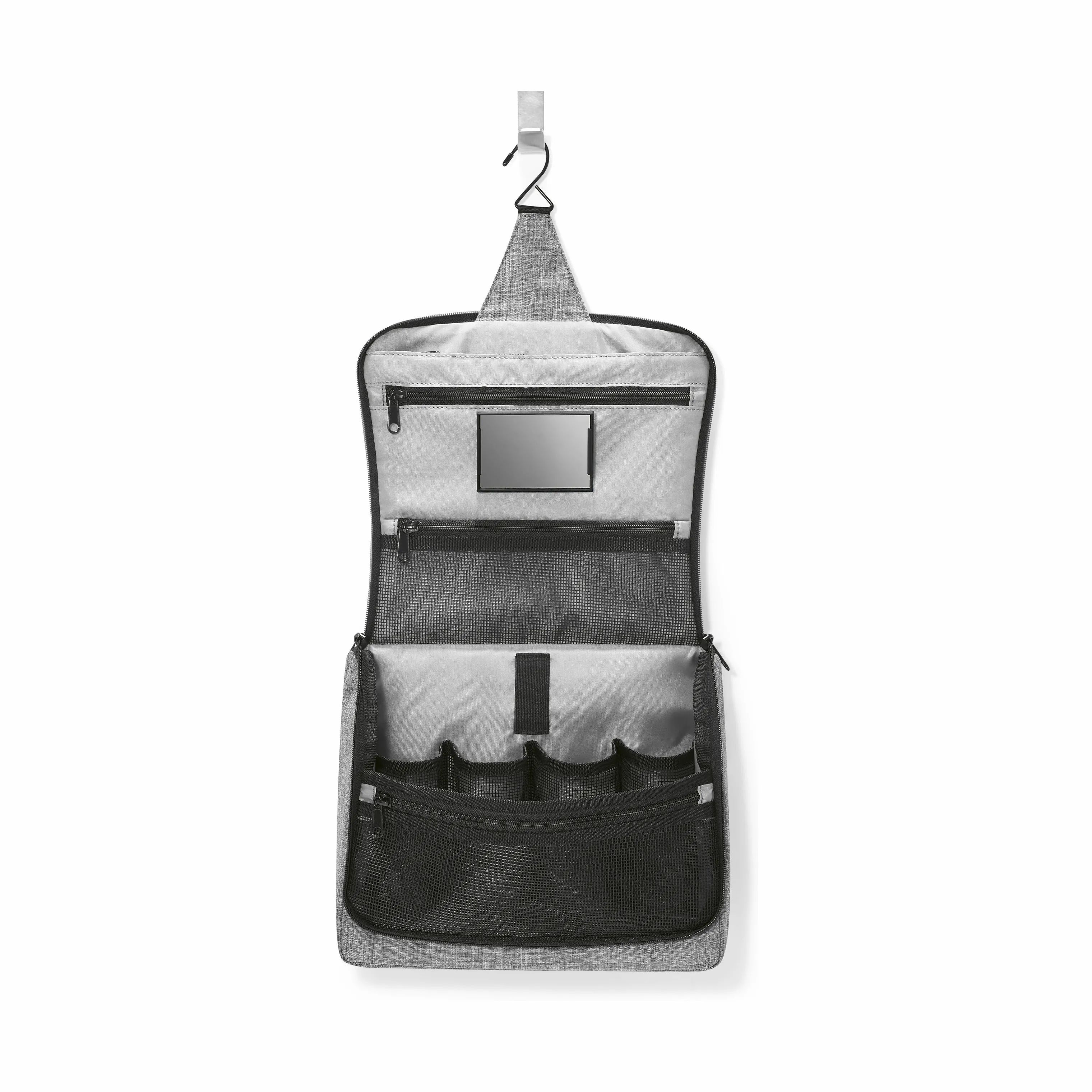 Reisenthel Toilettasker Toiletbag Toilettaske - XL i Twist silver, 3