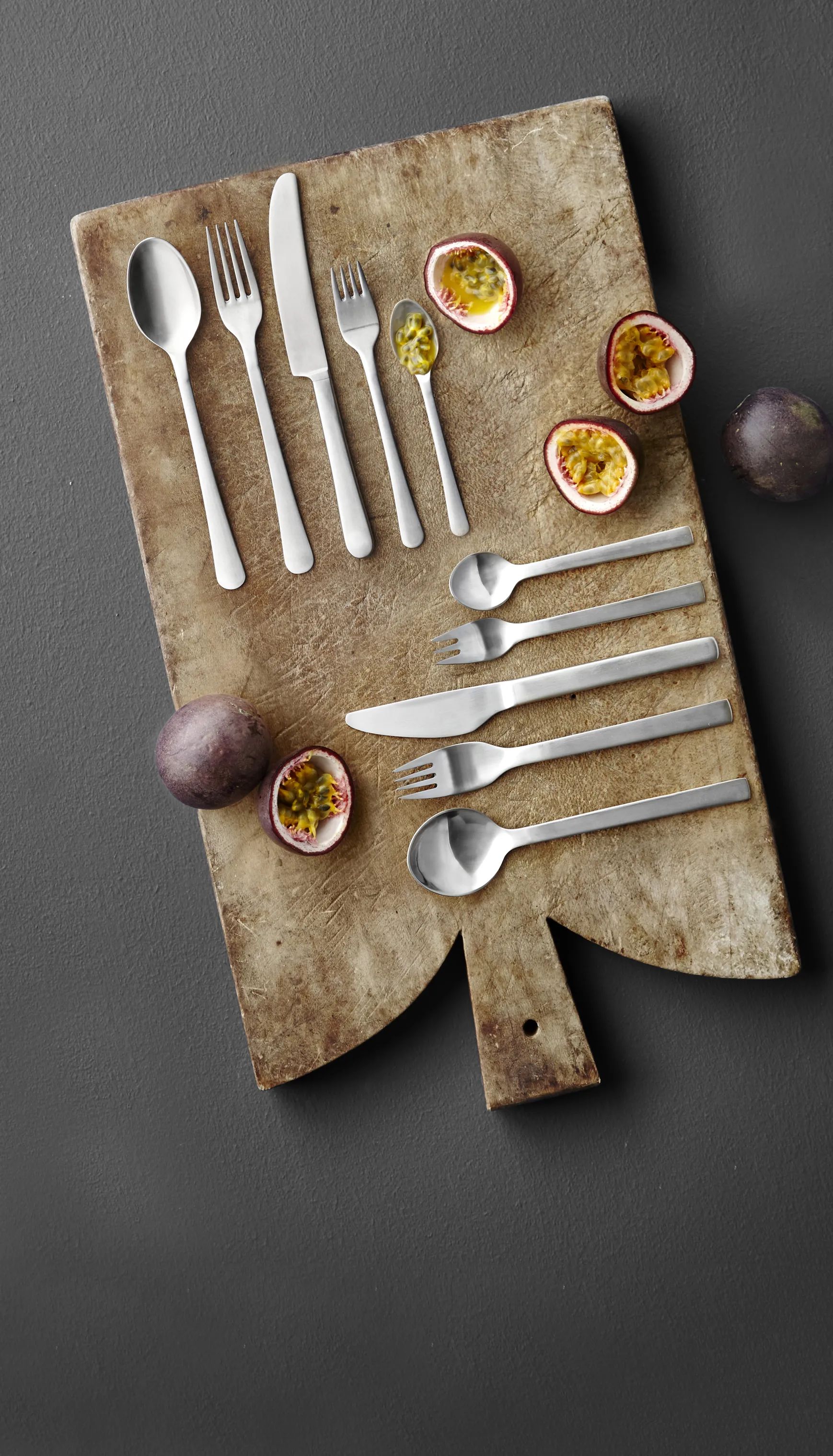Georg Jensen Bordgafler Copenhagen Gaffel i Mat/Stål, 2