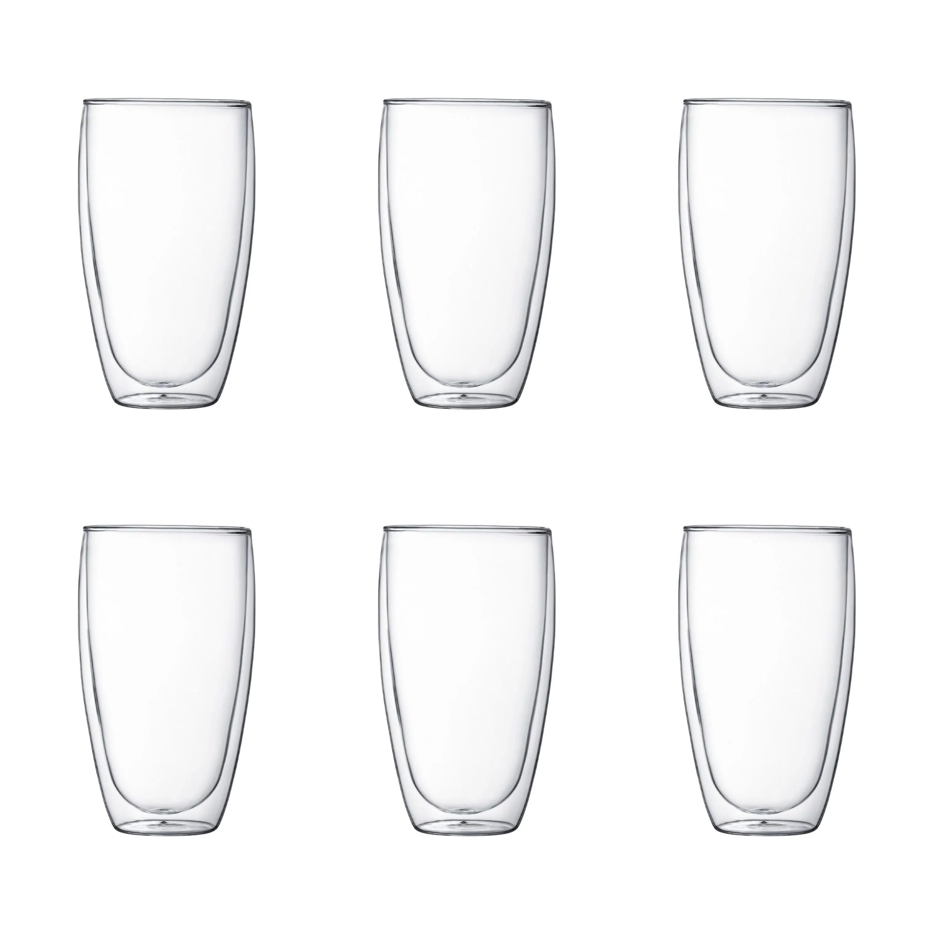 Bodum Vandglas Pavina Vandglas - 6 stk. i Klar, 1