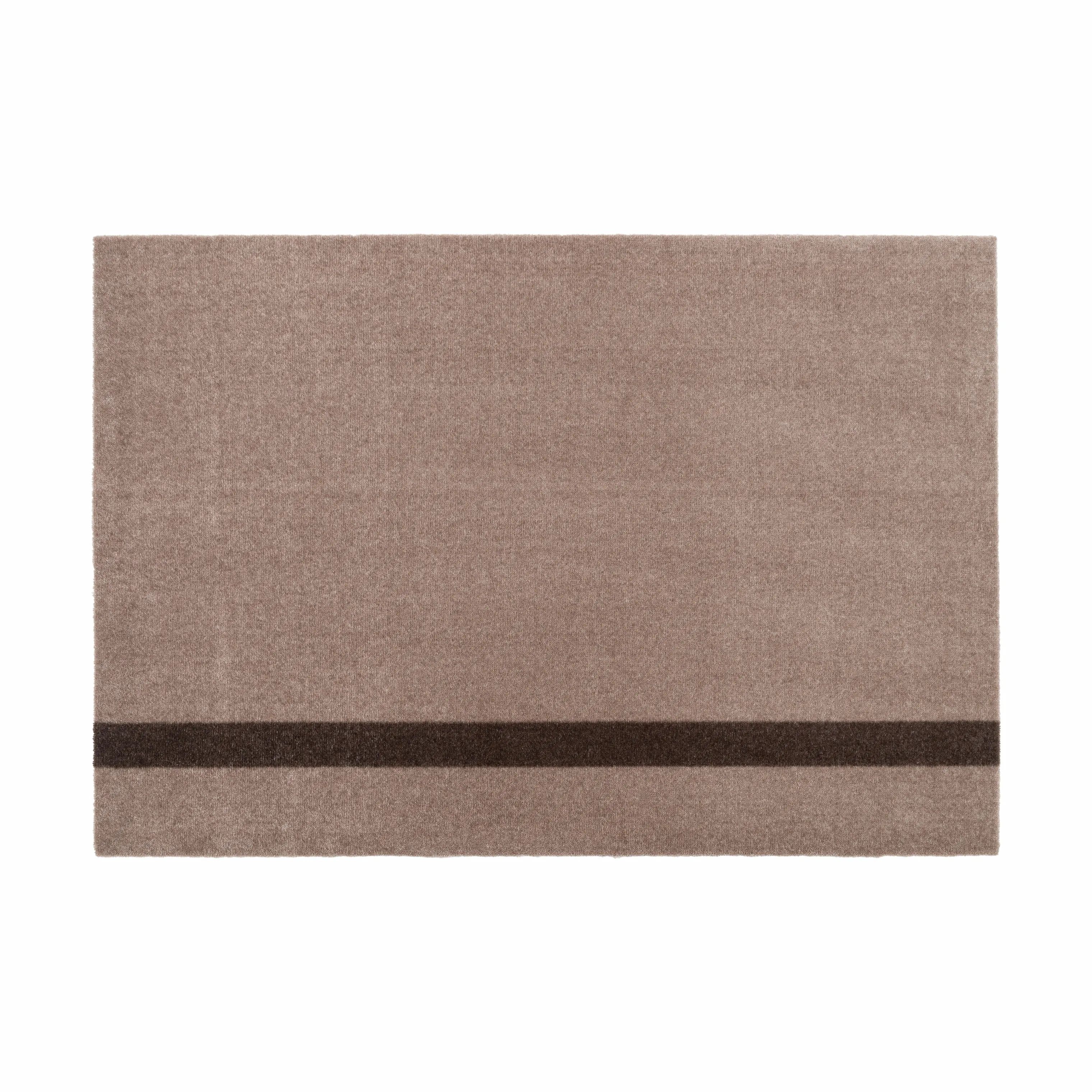 Tica Copenhagen Gulvtæpper Stripes Vertikal Gulvtæppe i Sand/brun, B90 x L130 cm, 1