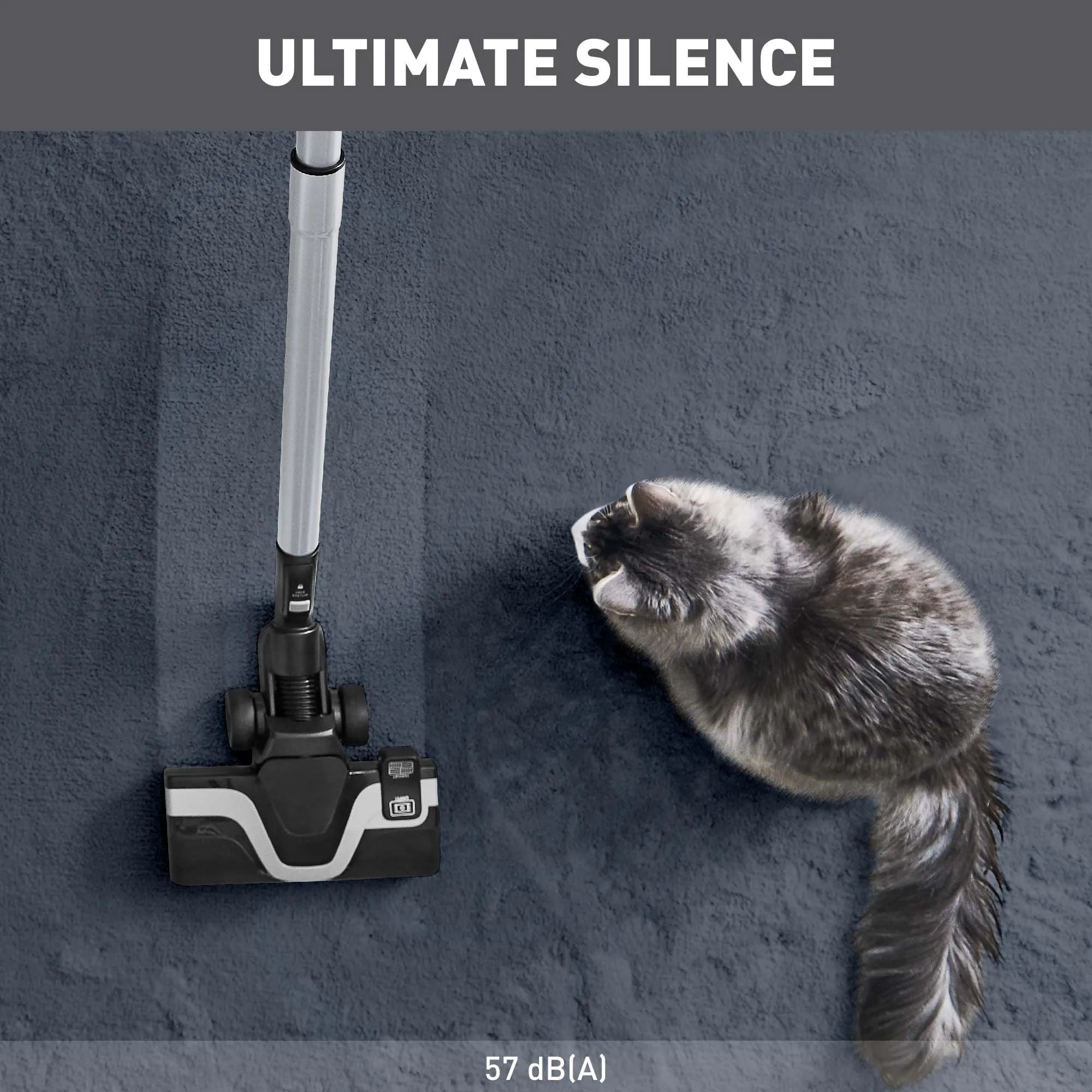 Tefal Støvsugere Silence Force Total Clean Animal Støvsuger i Hvid/sølv, 2