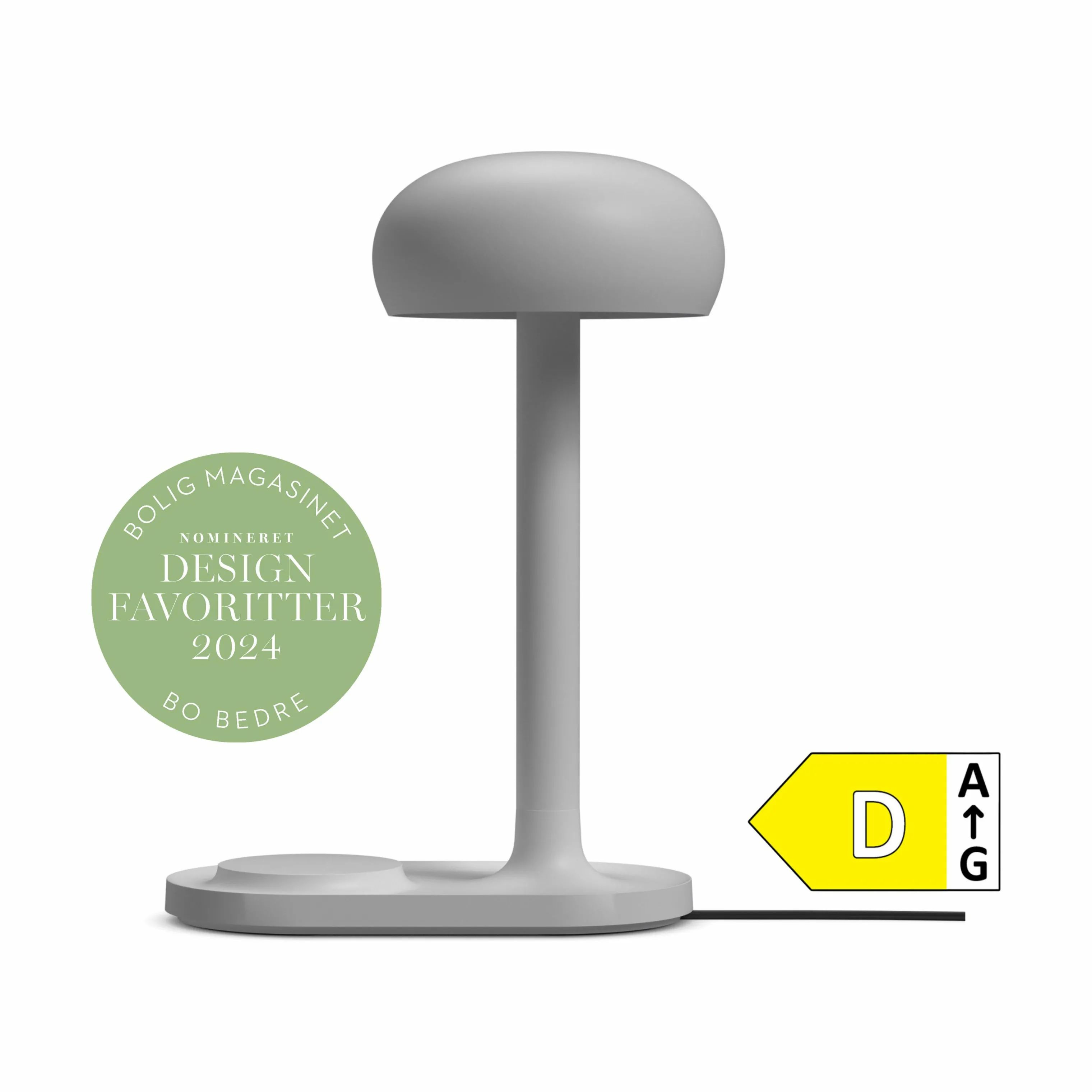 Eva Solo Bordlamper Emendo Lampe m. indbygget oplader i Cloud, 1
