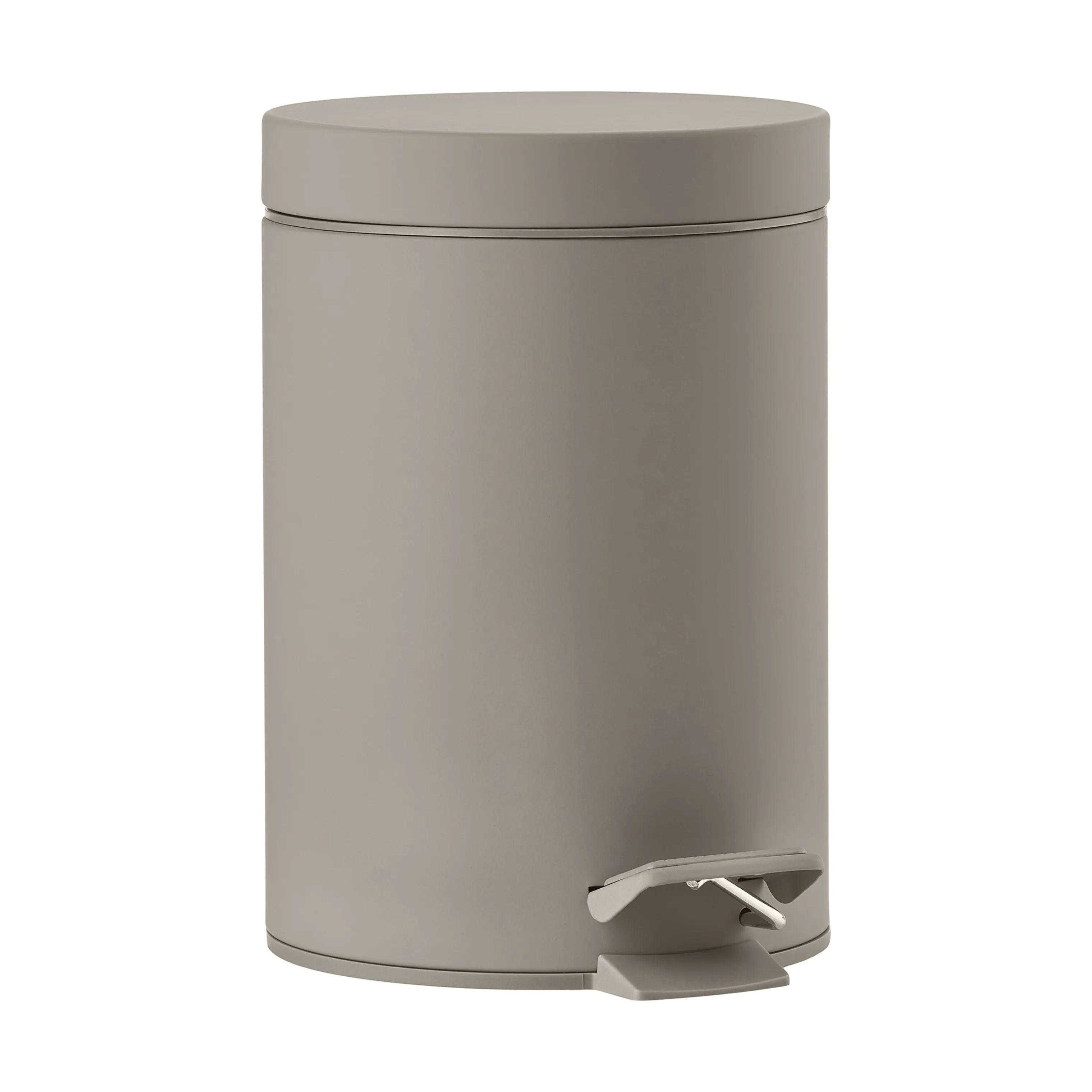 Zone Toiletspande Solo Pedalspand i Taupe, 1