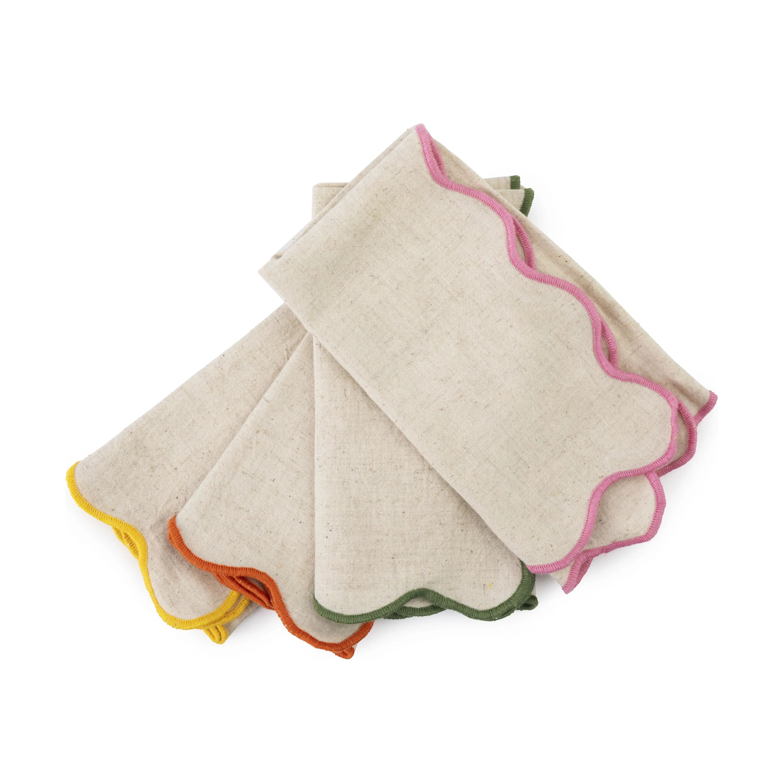 Jamie Oliver Stofservietter Big Love Stofserviet - 4 stk. i Multifarvet, 4