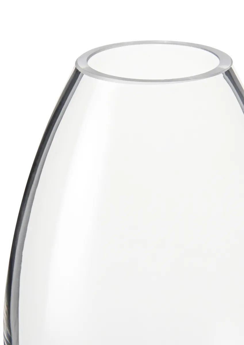 Holmegaard Vaser Cocoon Vase i Klar, 11,5 cm, 3