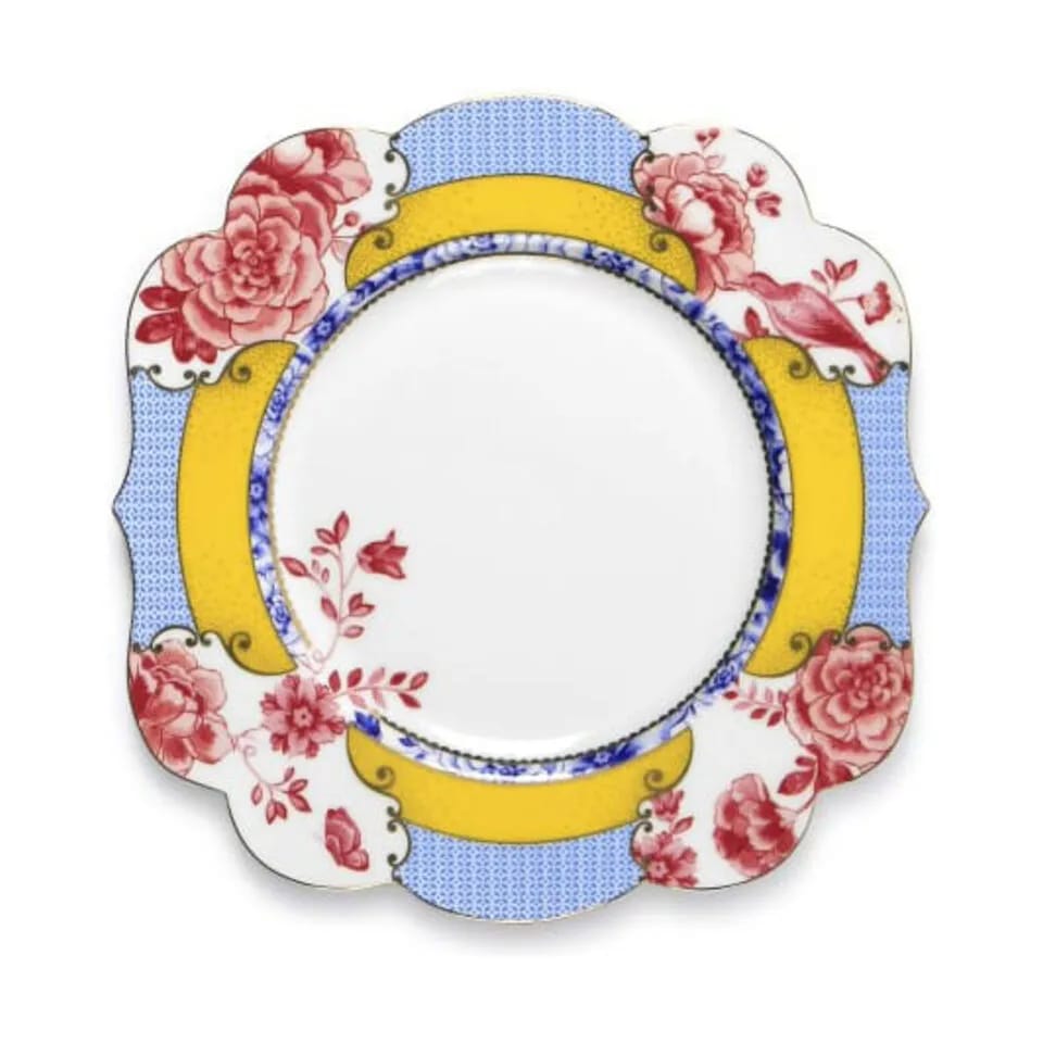 PIP Studio Frokosttallerkener Royal Multi Tallerken i Hvid/multi, 1