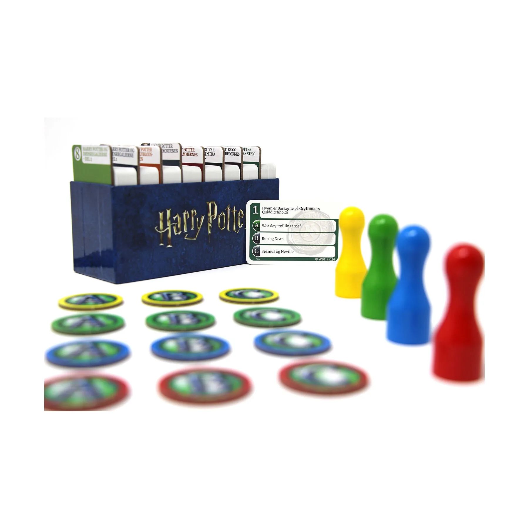 Spilbræt Spil Brætspil - Harry Potter Quiz i Hvid, 3