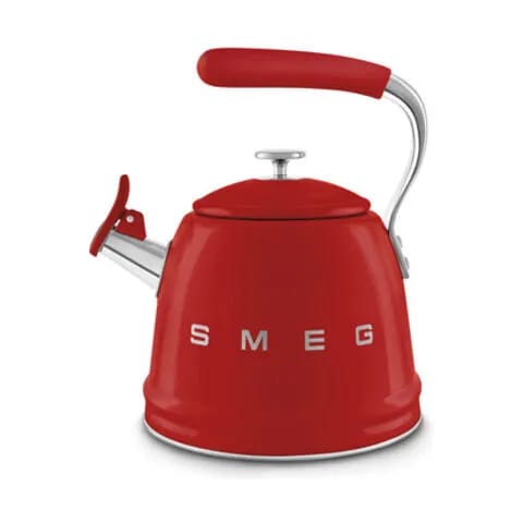 Smeg Kedler 50's Style Fløjtekedel i Rød, 2