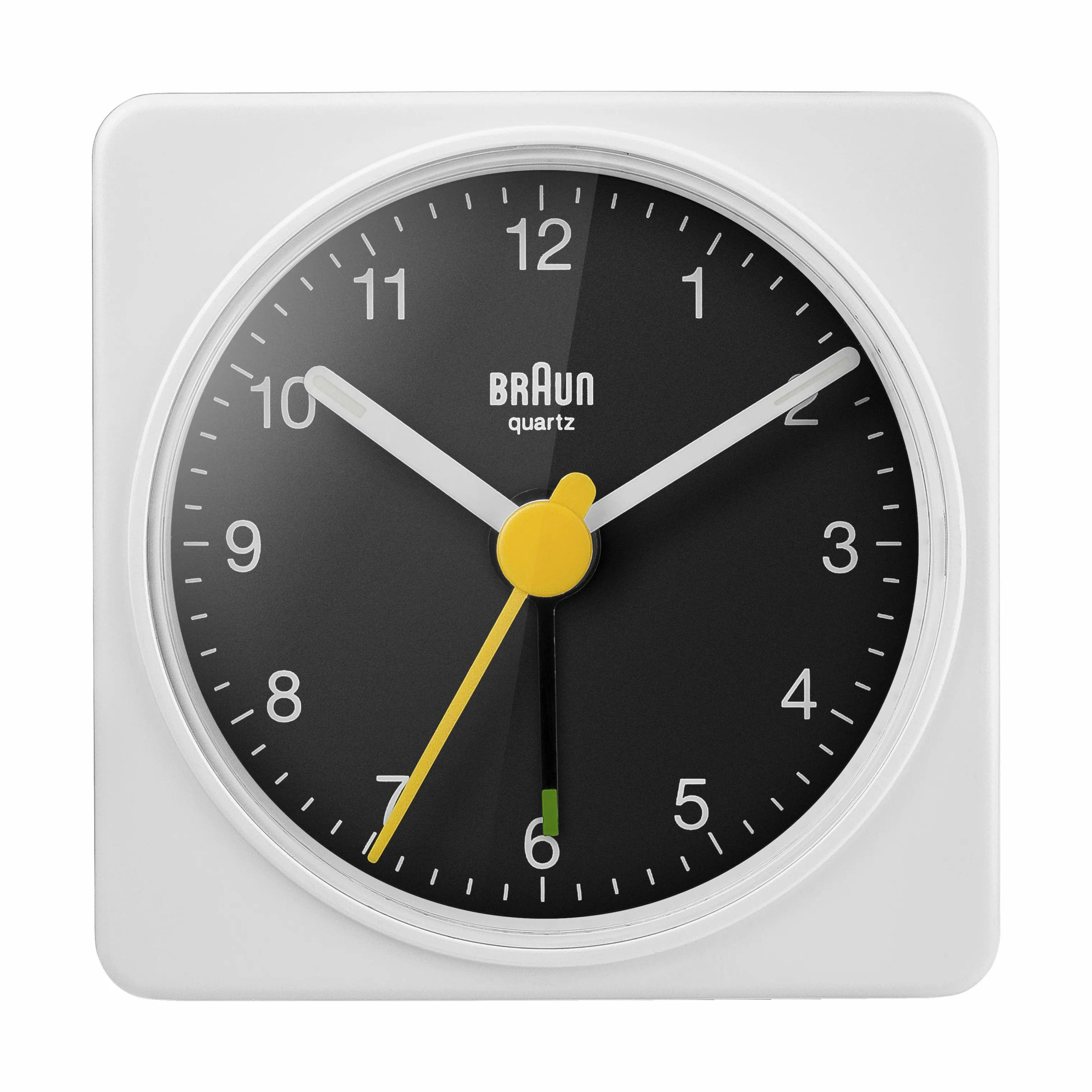 Braun Vækkeure Rejsevækkeur BC01WB i Hvid/Sort, 1