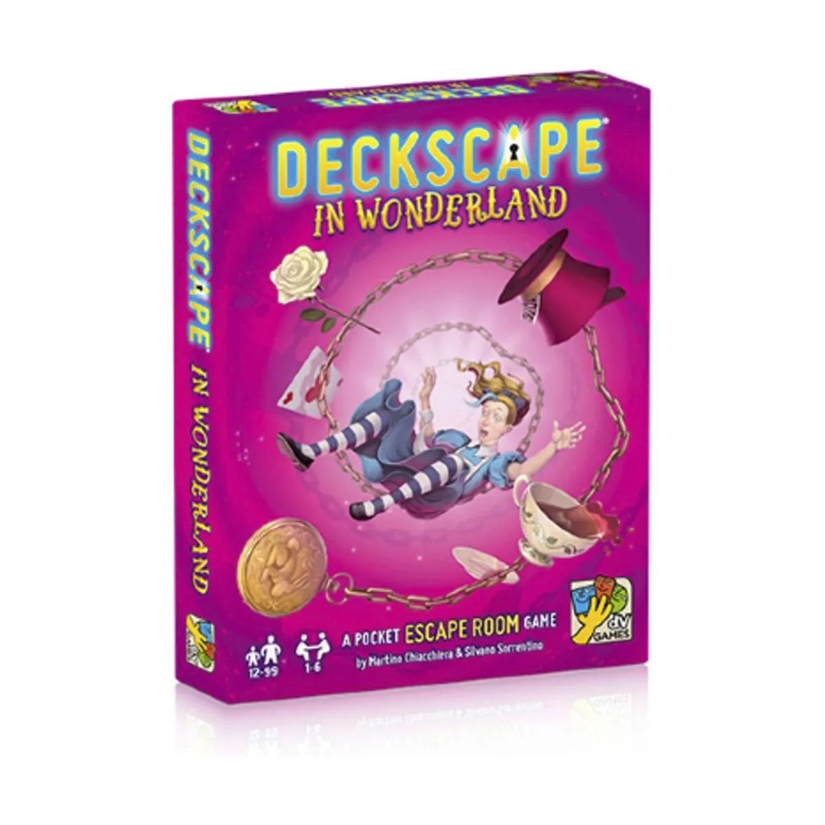 Spilbræt Spil Deckscape - In Wonderland i Deckscape - In Wonderland, 1