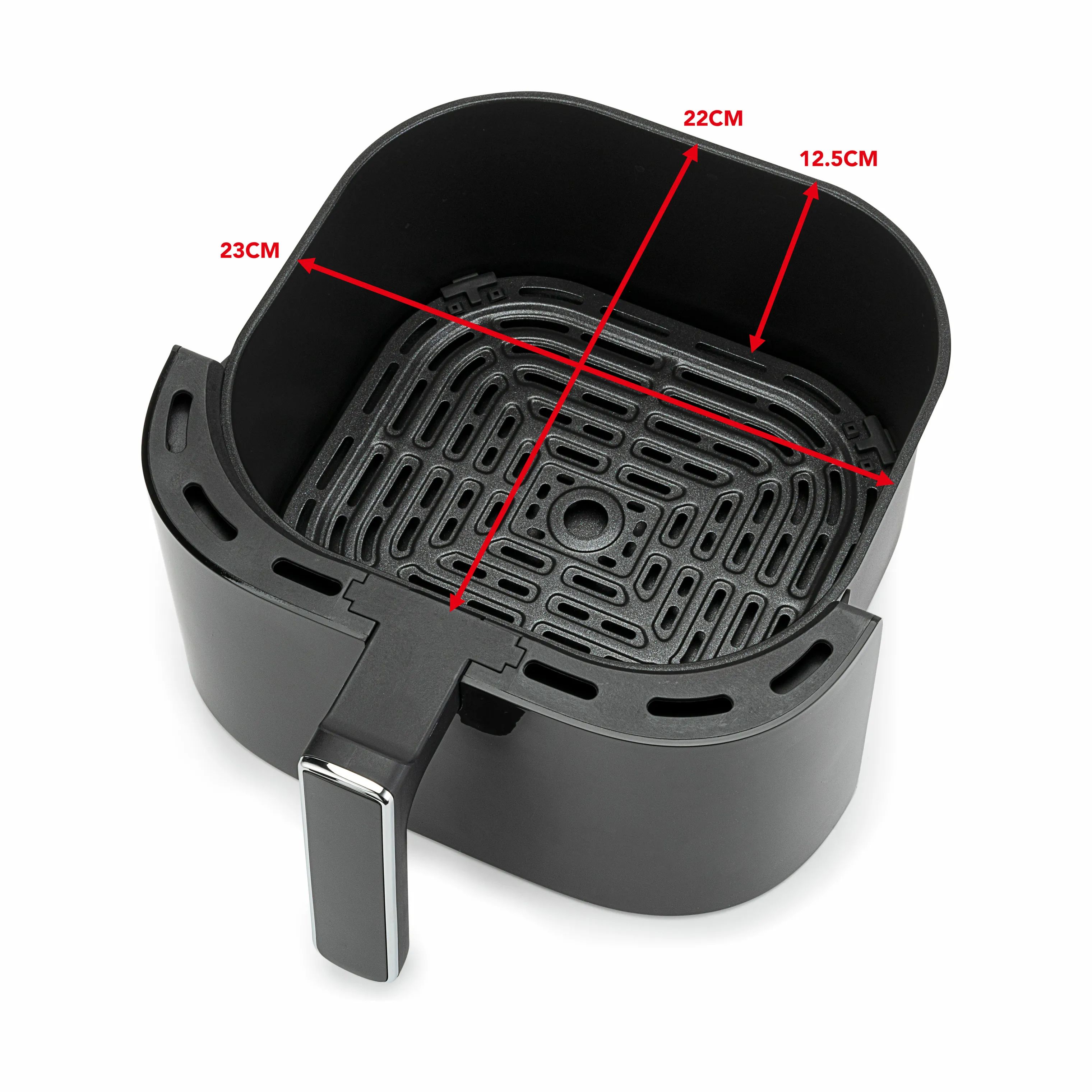 Wilfa Airfryers Dualfry Airfryer AFD-60B i Sort, 5