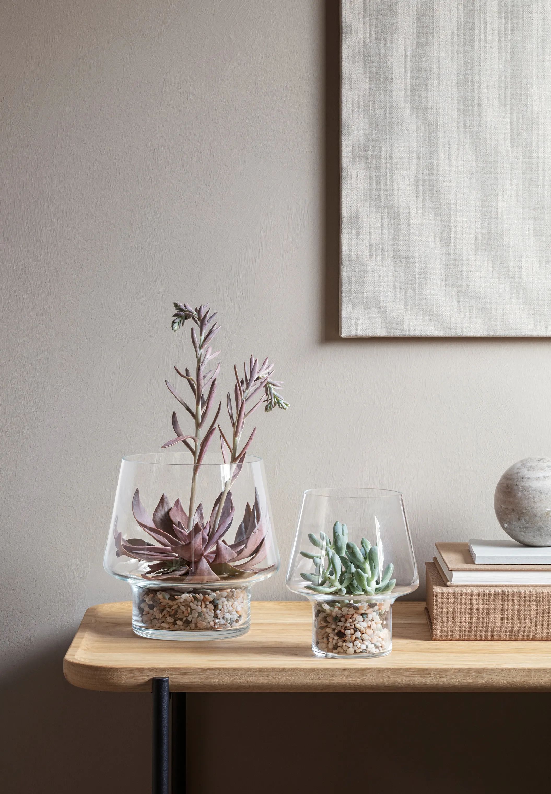 Eva Solo Vaser Sukkulent Vase i Klar, 18,3 cm, 2