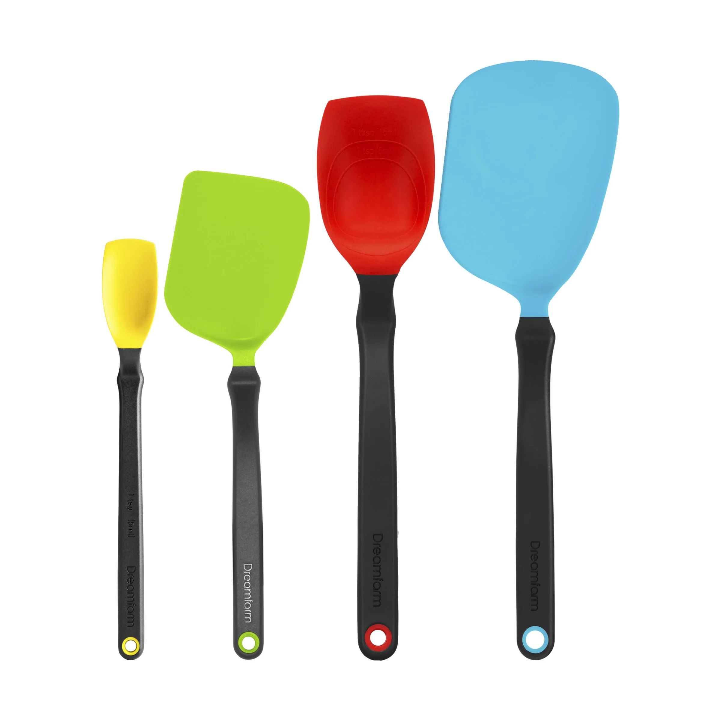Dreamfarm Spatler Redskabssæt - 4 dele i Party Mix Colours, 1