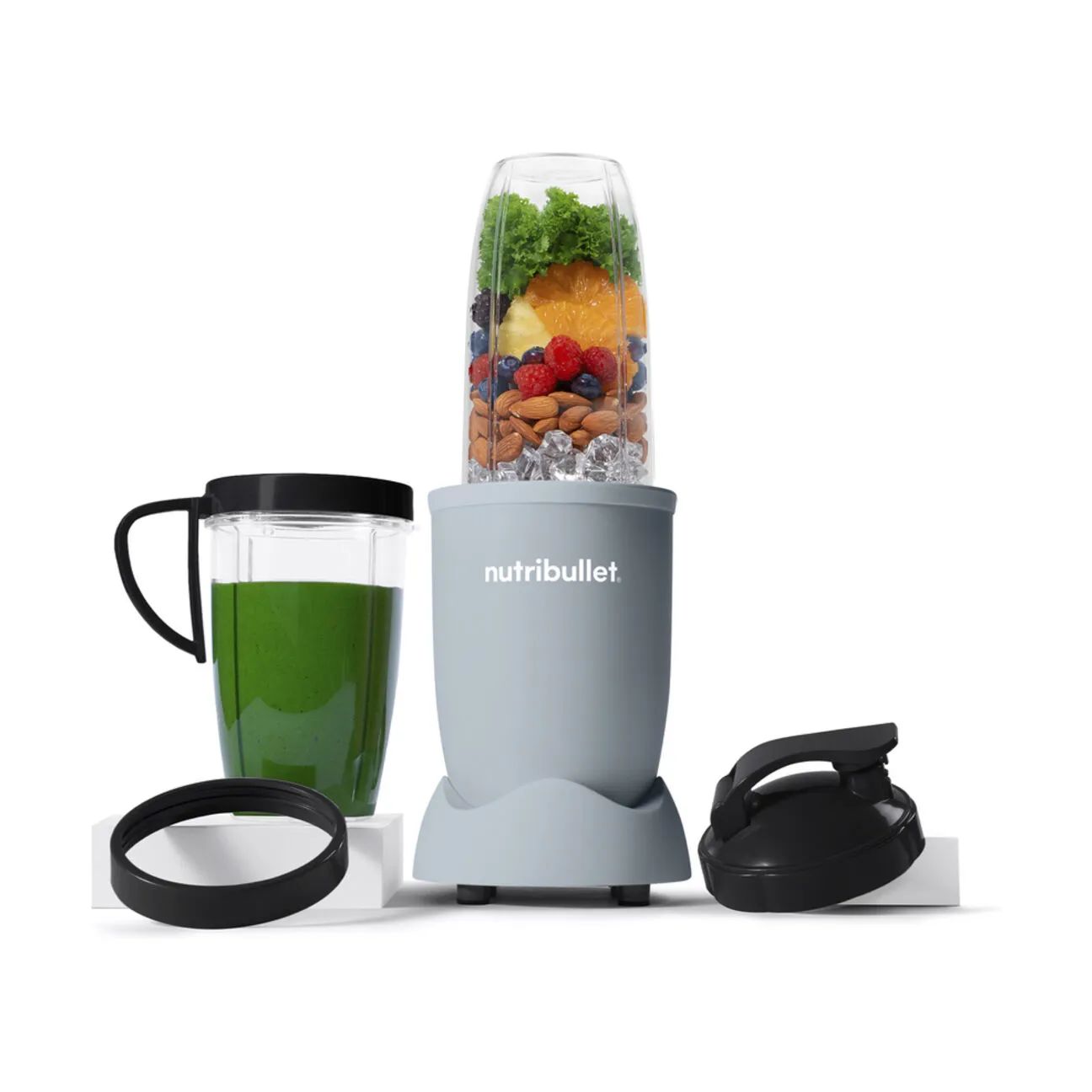 Nutribullet Smoothieblendere Pro 900 Smoothieblender NB907MASL i Mat lyseblå, 1