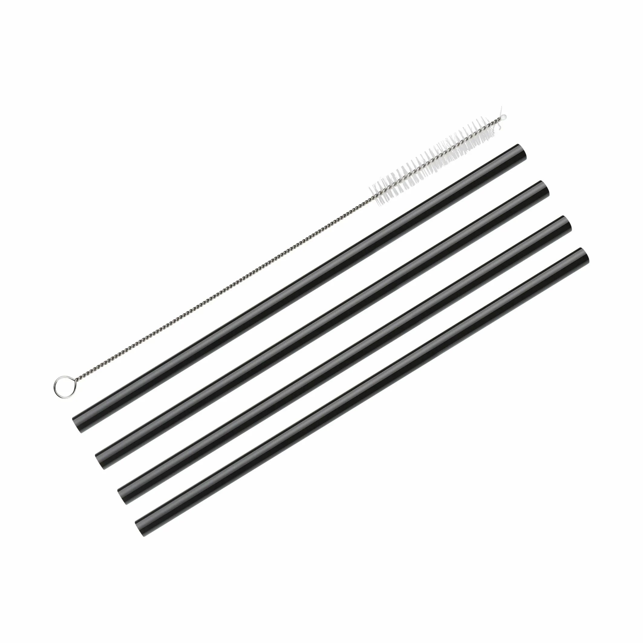 Cilio Øvrigt bartilbehør Vetro Sugerør - 4 stk. i Sort, 1