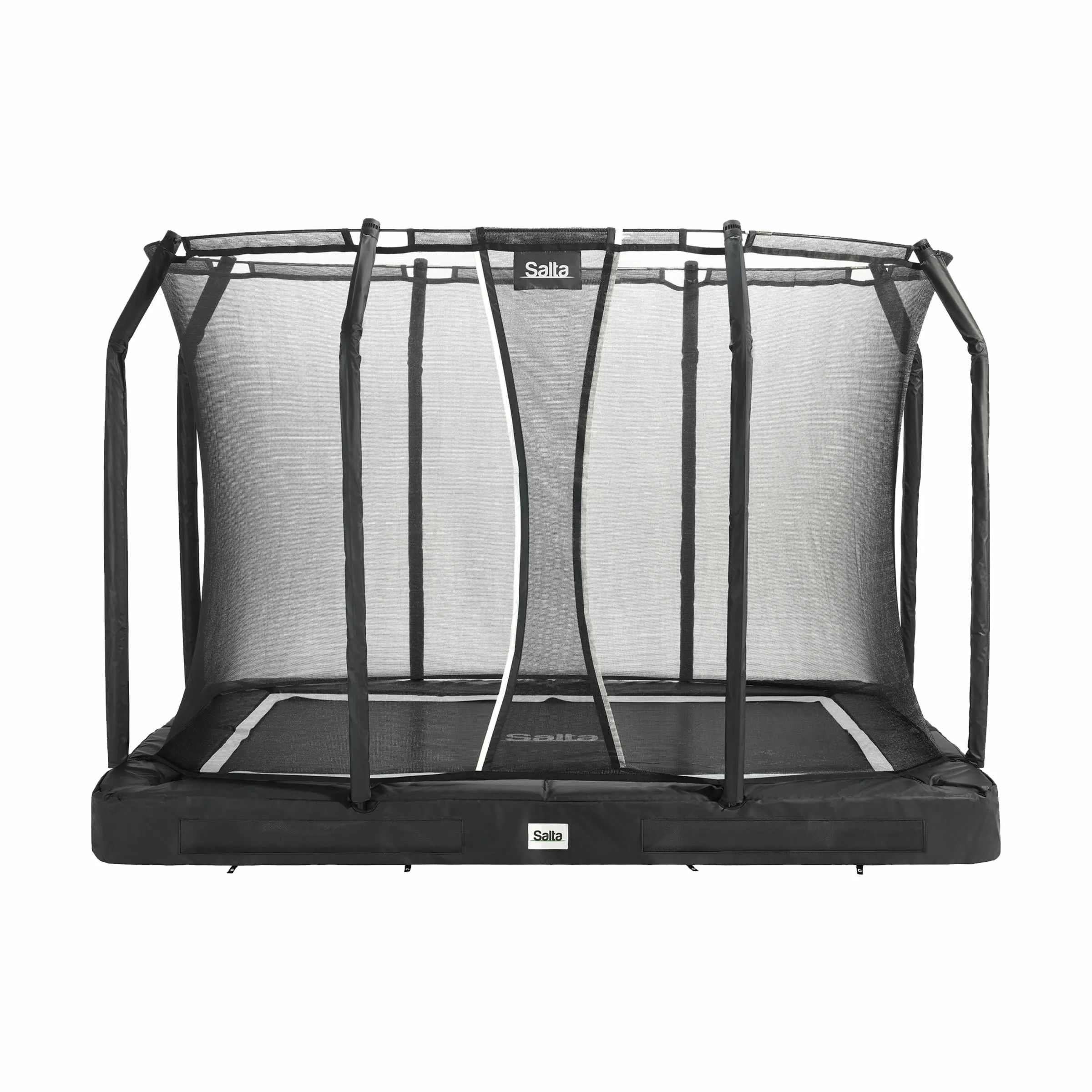 Salta Trampoliner Premium Ground Trampolin i Sort, 1